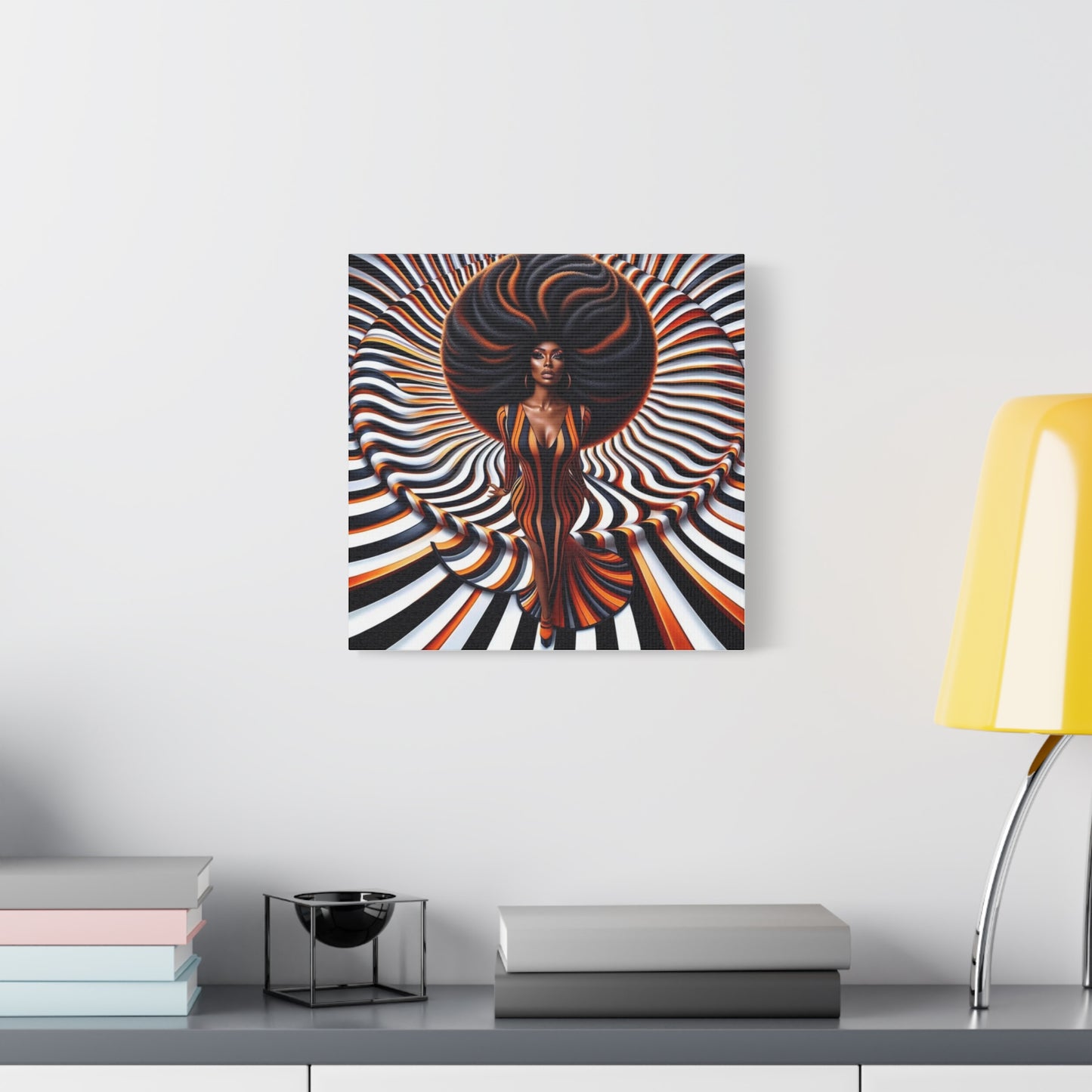 Beautiful Black Woman Canvas Art