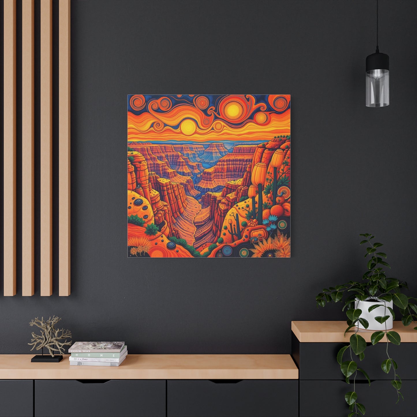 Canvas Print - Grand Canyon Abstract Art