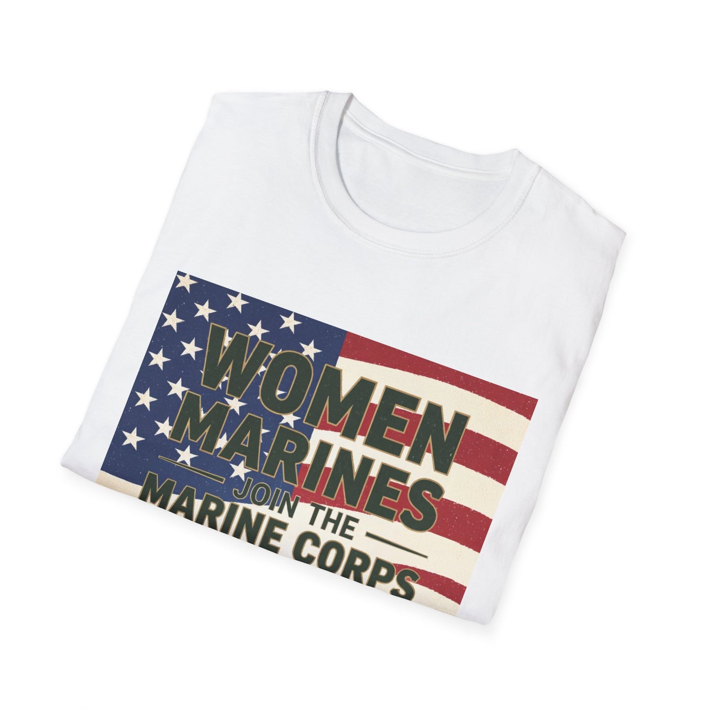 Women Marines Because We Like It Hard, Unisex T-Shirt,