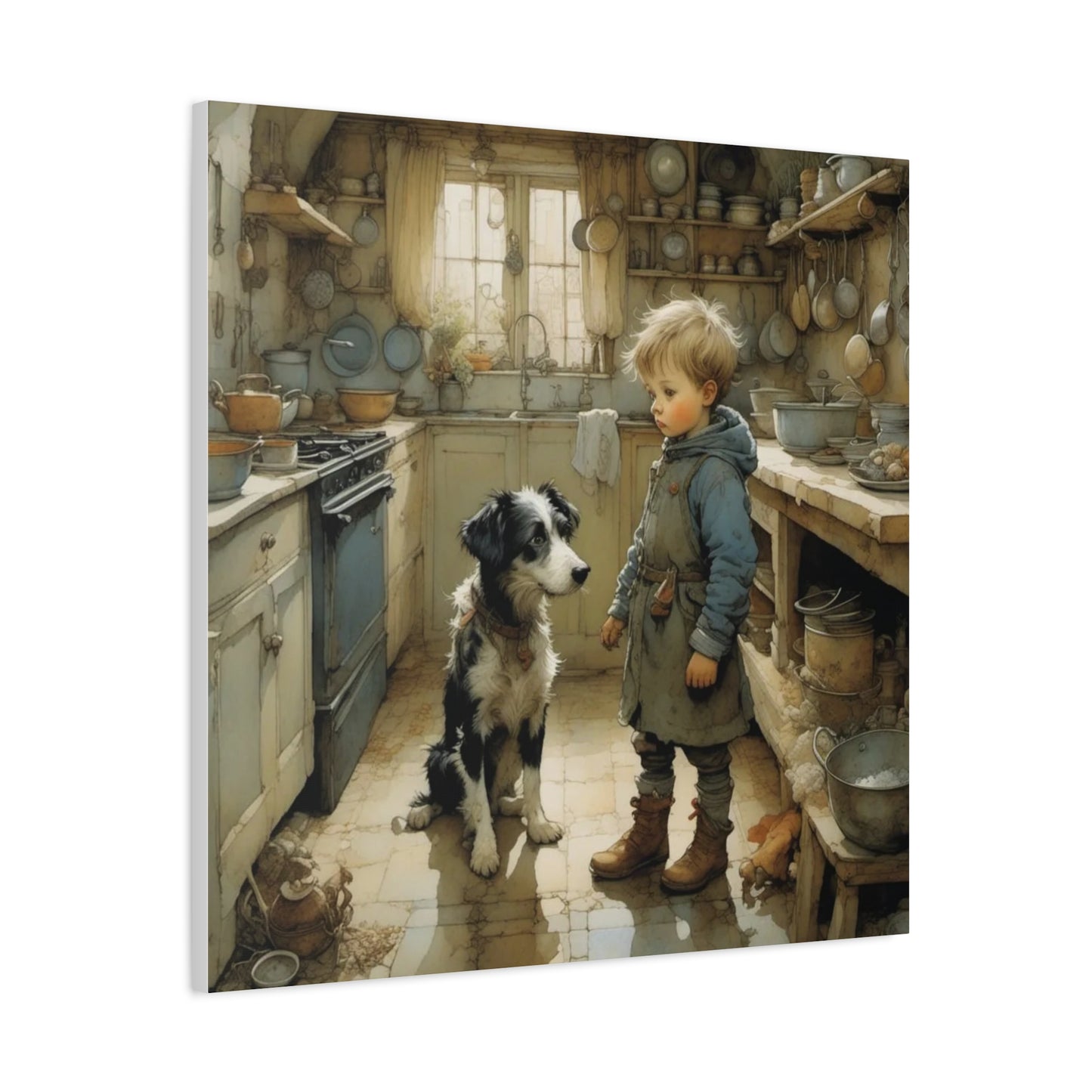A Boy and His Dog Art