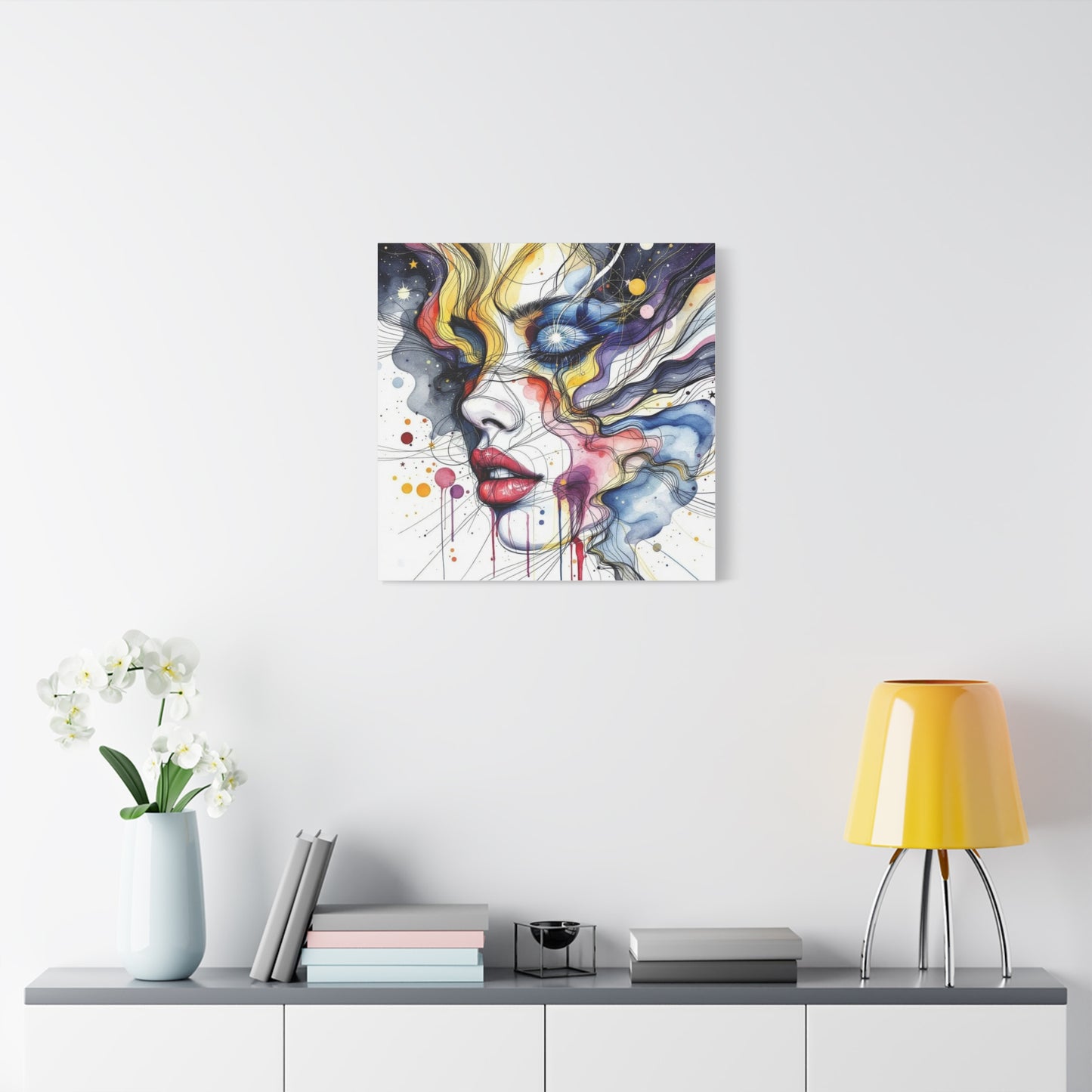 Abstract Lady Art