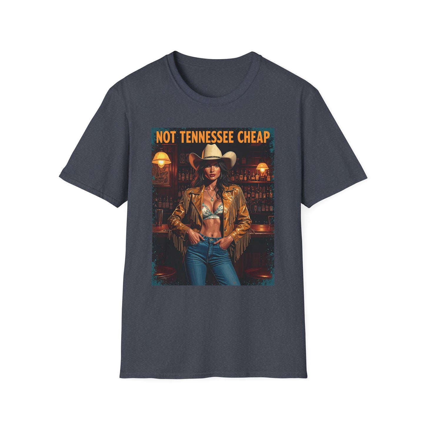 Not Tennessee Cheap Western Boho, Unisex T-Shirt,