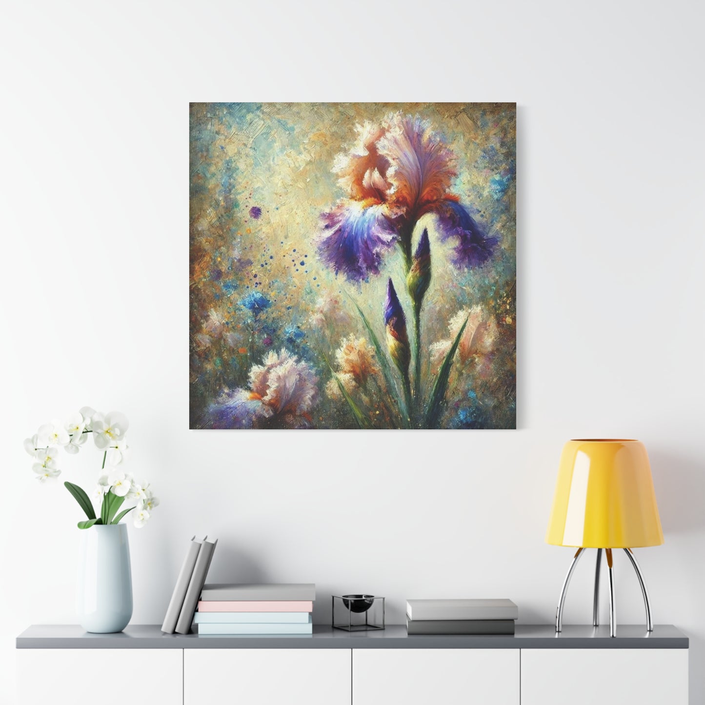 Canvas Print - Iris for Celebration Wall Art