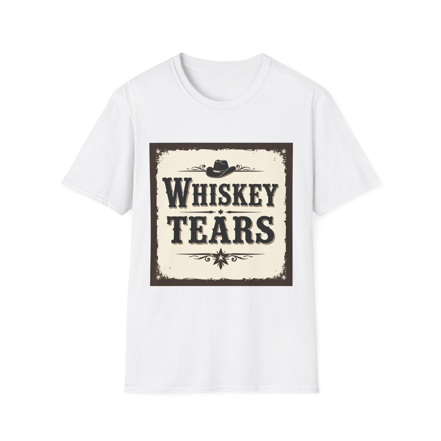 Whiskey Tears Western Boho, Unisex T-Shirt,