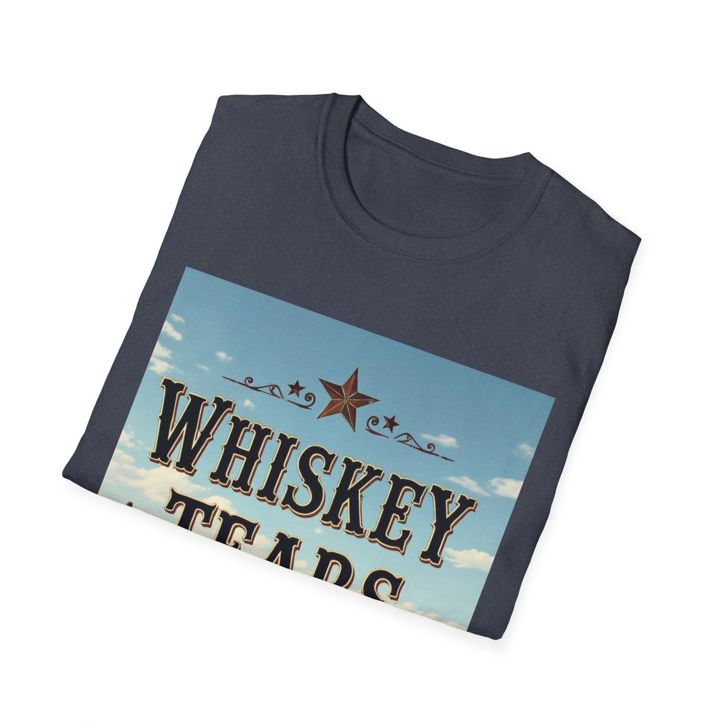 Whiskey Tears Western Boho, Unisex T-Shirt,