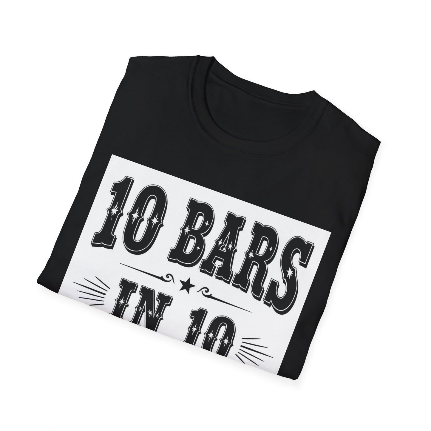 10 bars In 10 Days Western Boho, Unisex T-Shirt,