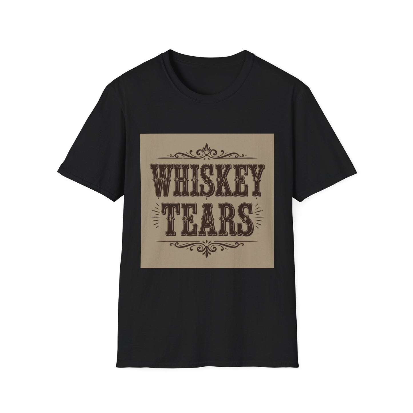 Whiskey Tears Western Boho, Unisex T-Shirt,
