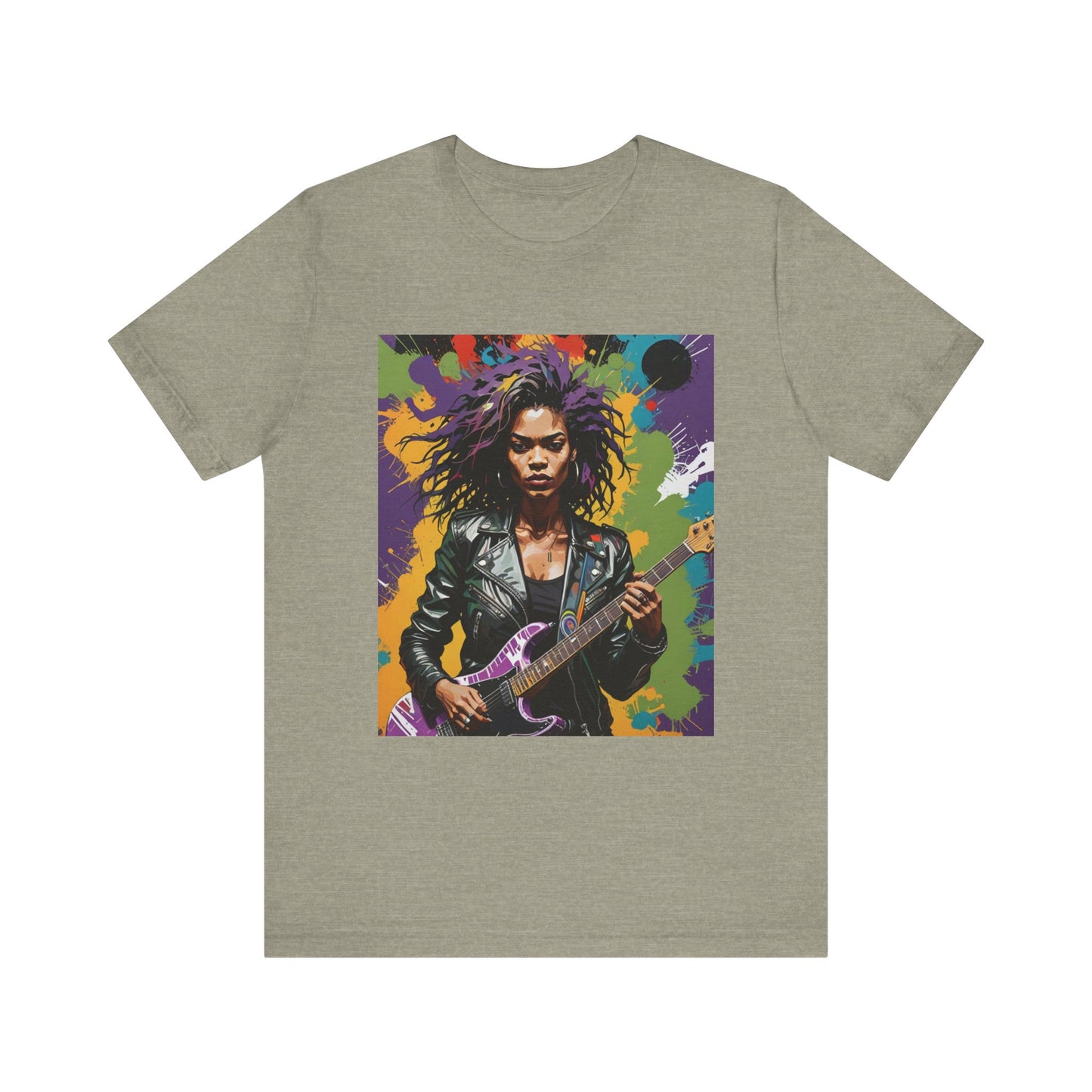 Female Rocker Abstract T-Shirt 2