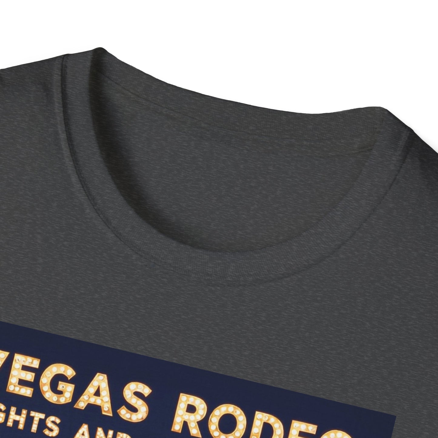 Vegas Rodeo Lights and Rhinestones Western Boho, Unisex T-Shirt,