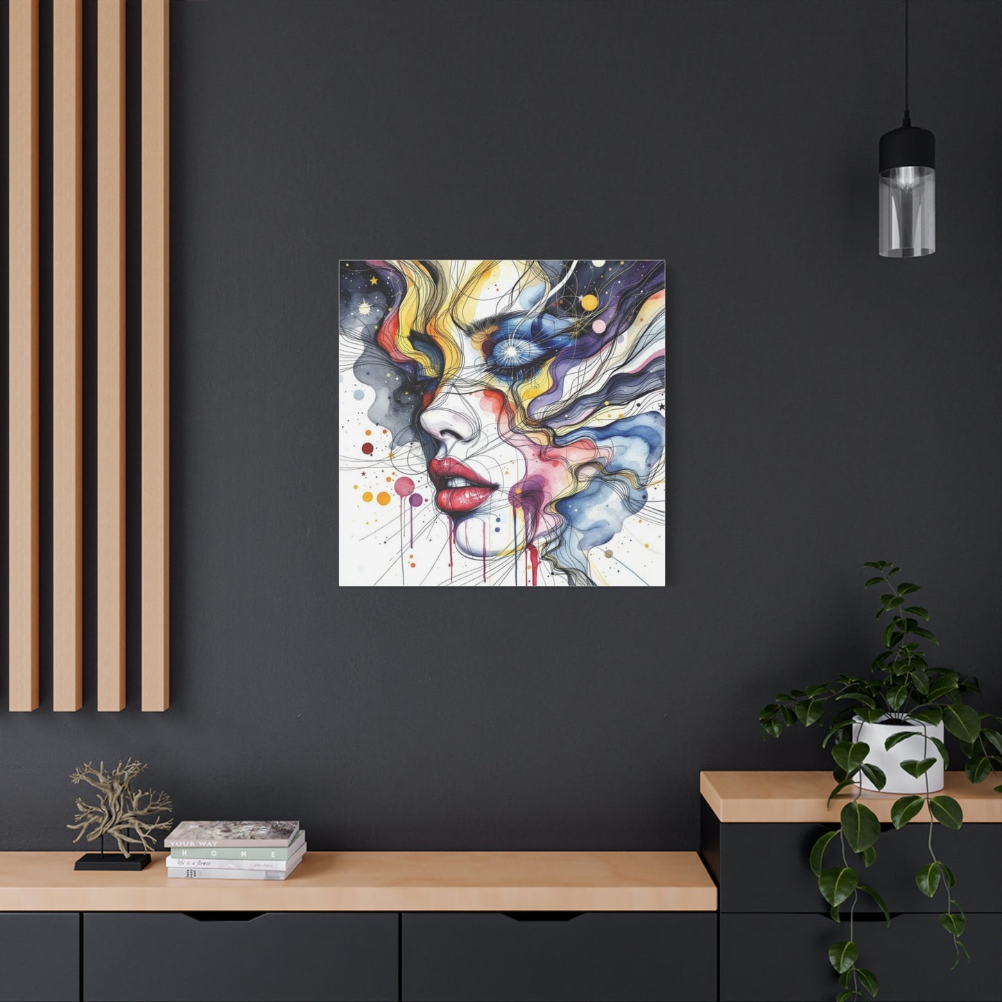 Abstract Lady Art
