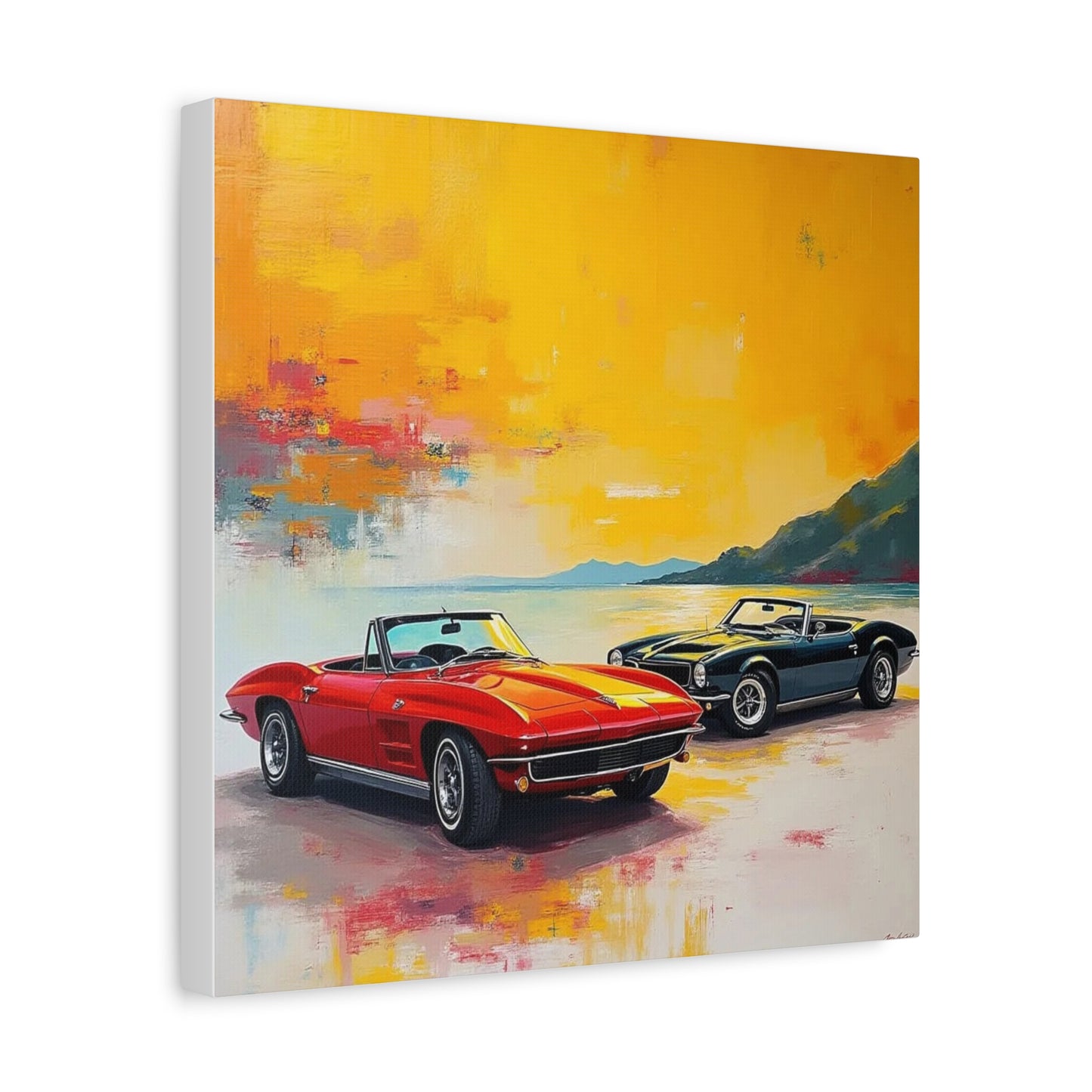 Corvette Abstract Art
