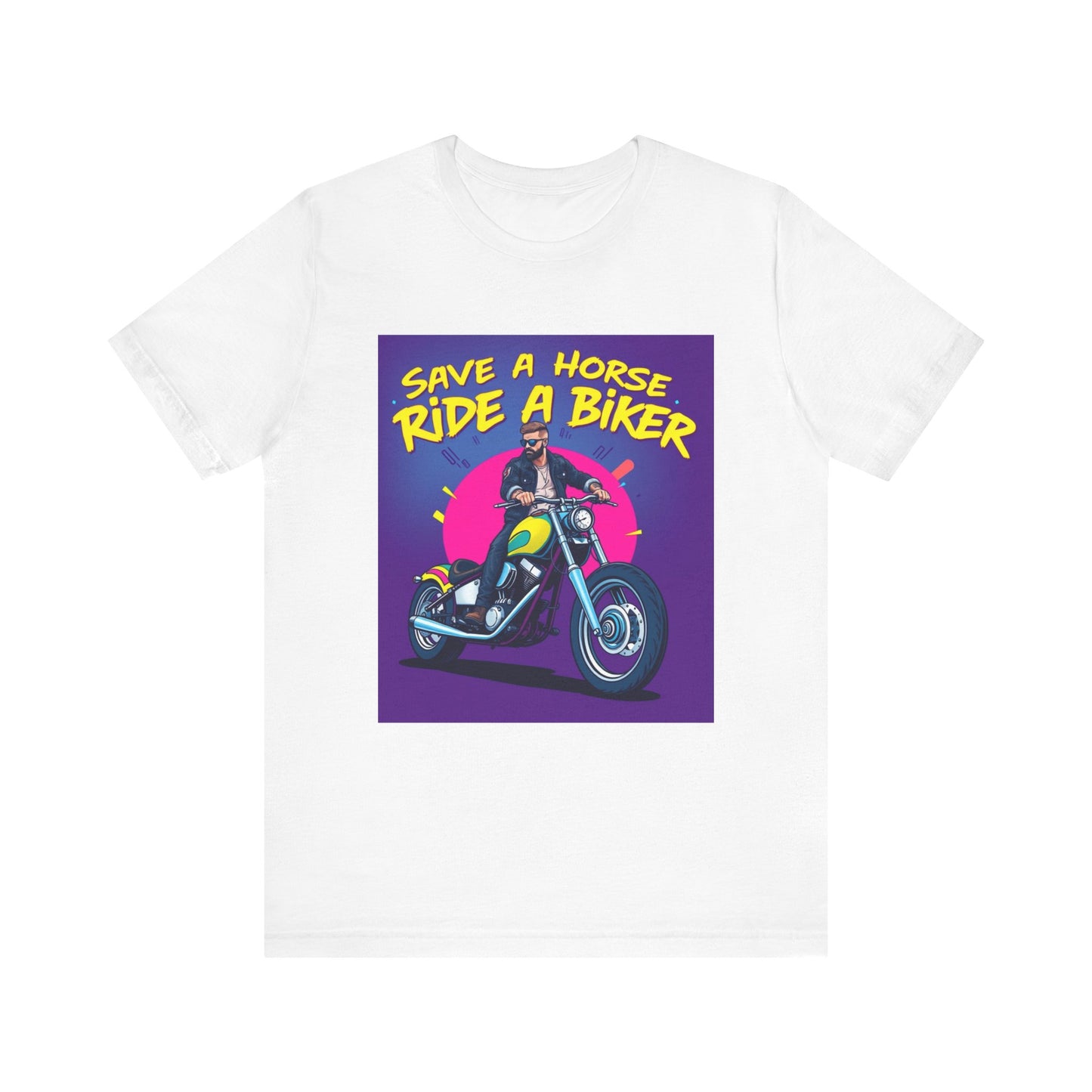Save a Horse Ride a Biker Tee 1