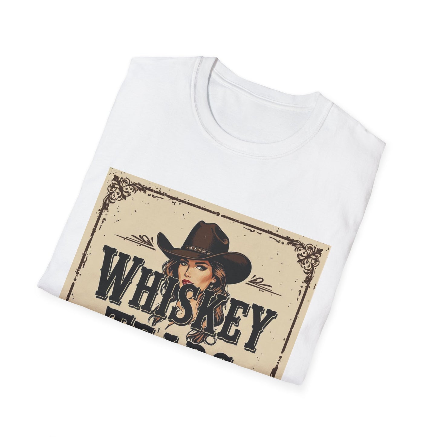 Whiskey Tears Western Boho, Unisex T-Shirt,