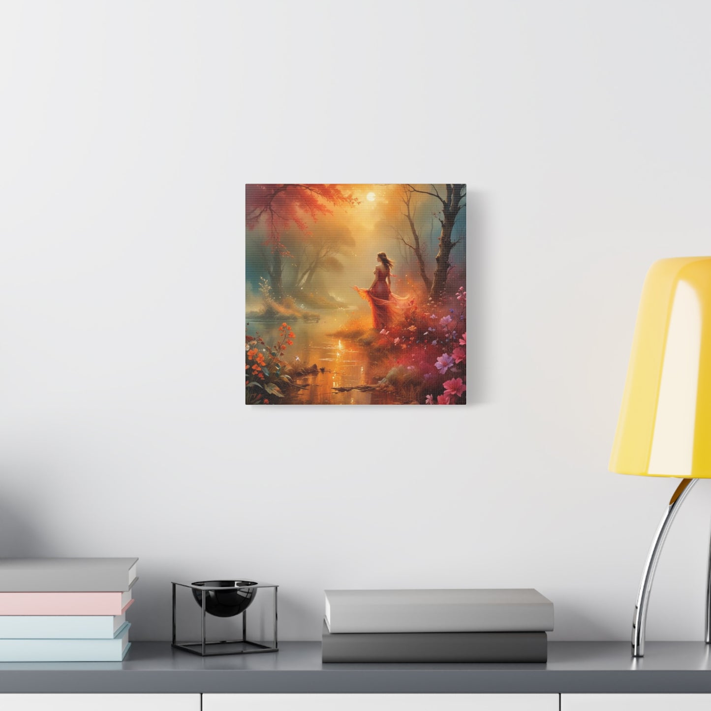 Canvas Print -Shimmer in the Morning Wall Art