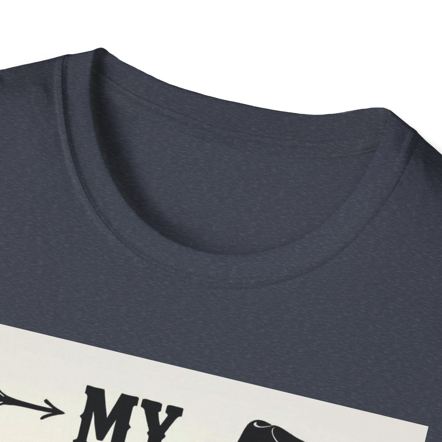 My Barstool Makes Me Feel Warm and Safe Western Boho, Unisex T-Shirt,