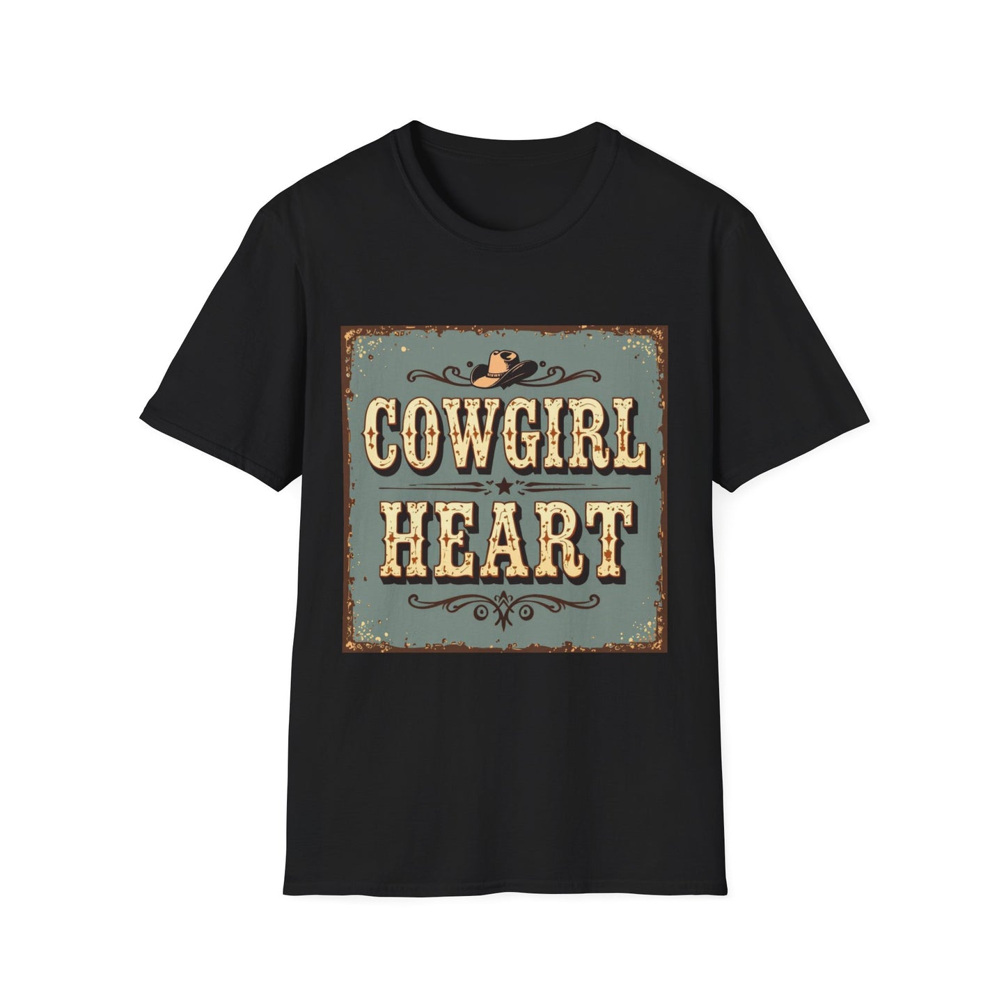 Cowgirl Heart Western Boho, Unisex T-Shirt,