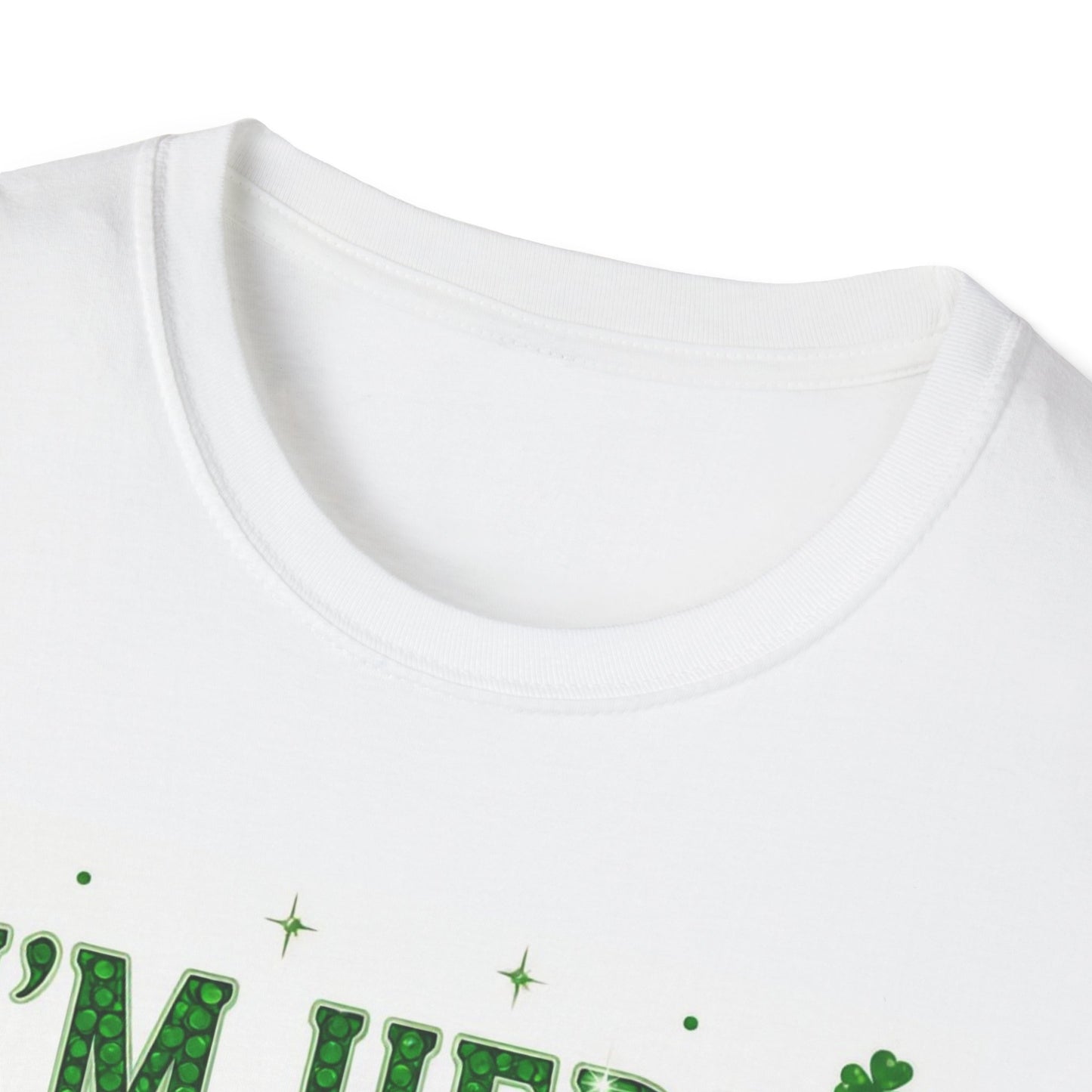 I'm Here for the Shenanigans... Saint Patty's Day Funny T-Shirt — St. Patrick's Day Humor Tee