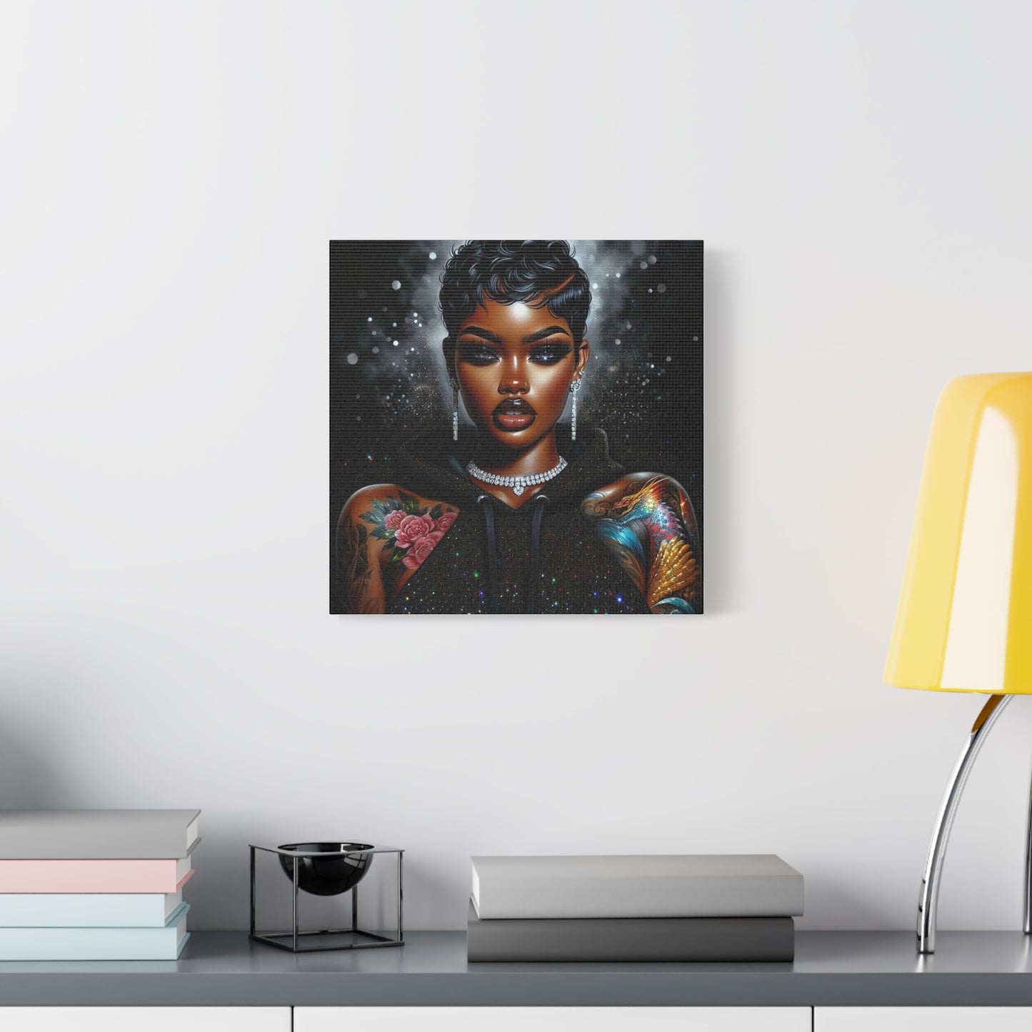 Beautiful Black Woman Canvas Art