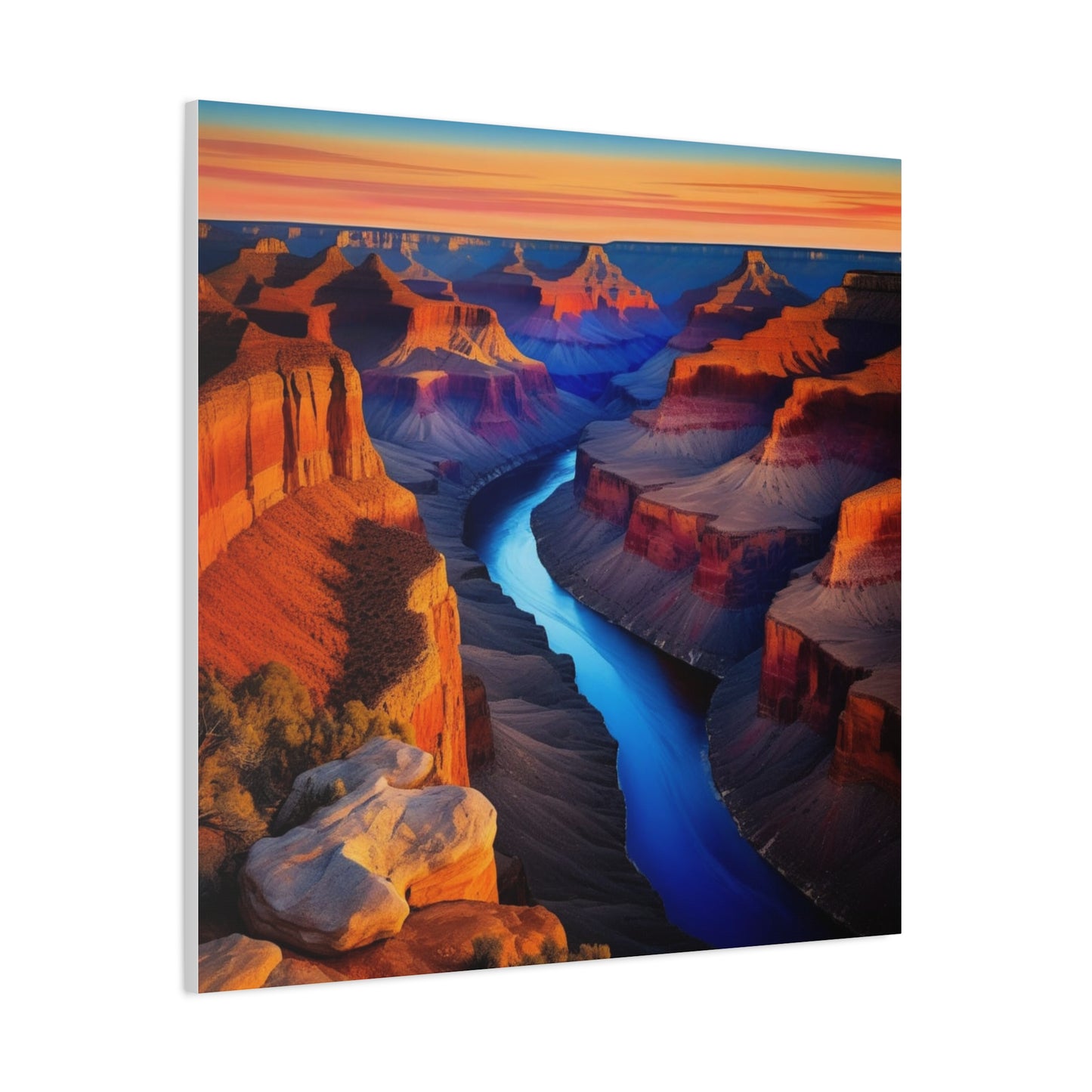Canvas Print - Grand Canyon Abstract Art 5
