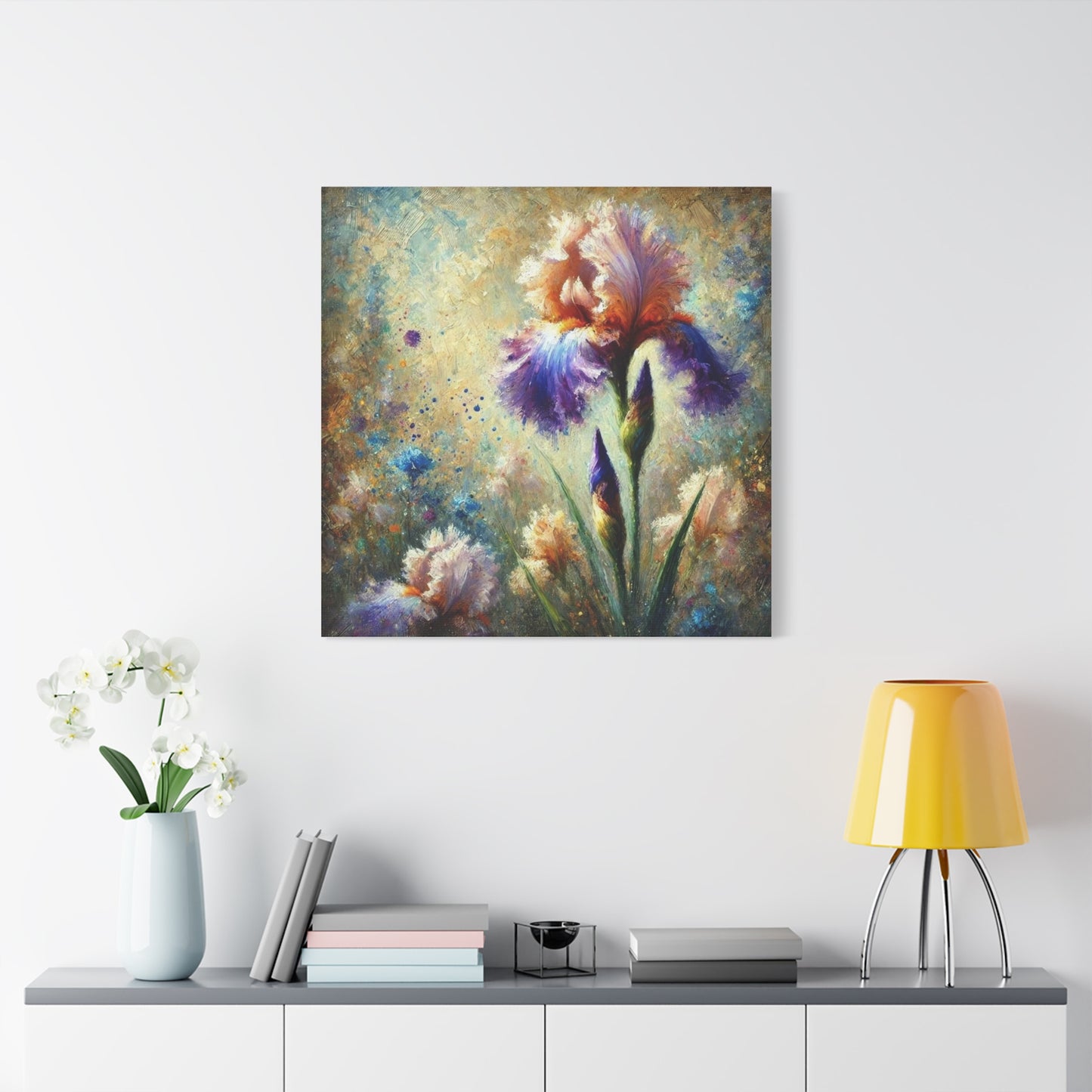 Canvas Print - Iris for Celebration Wall Art