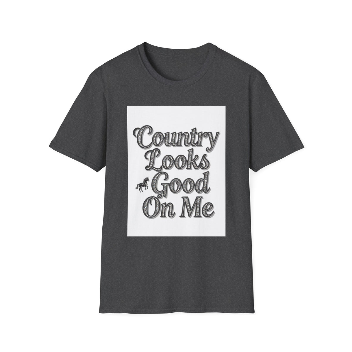 Country Looks Good On Me Western Boho, Unisex T-Shirt,
