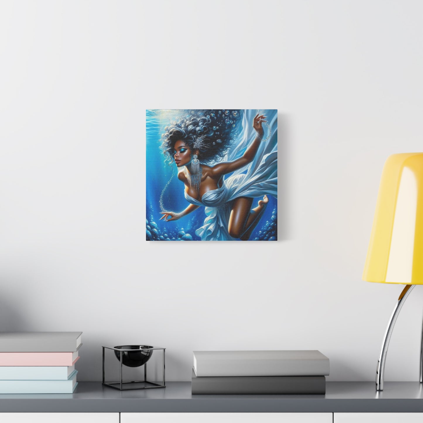 Beautiful Black Woman Canvas Art