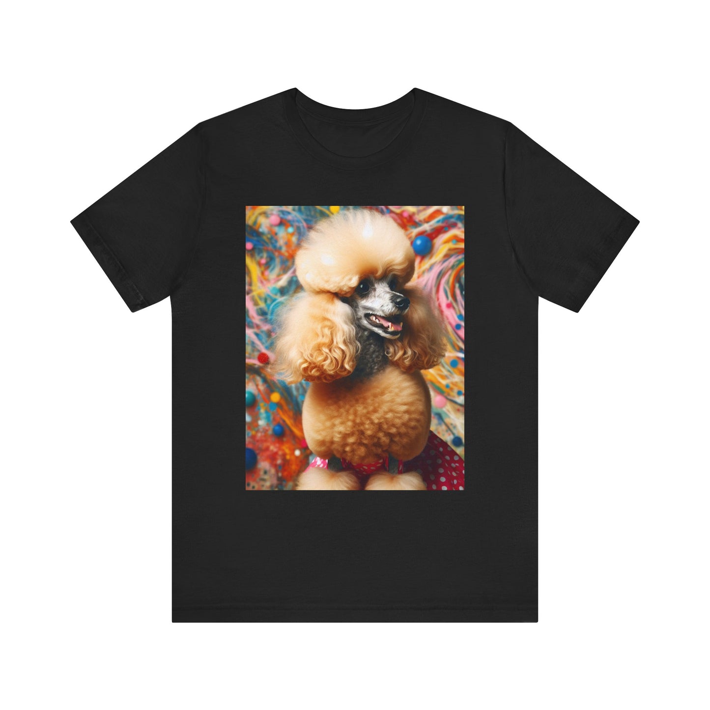 Retro Colorful Poodle Tee - Unisex Shirt