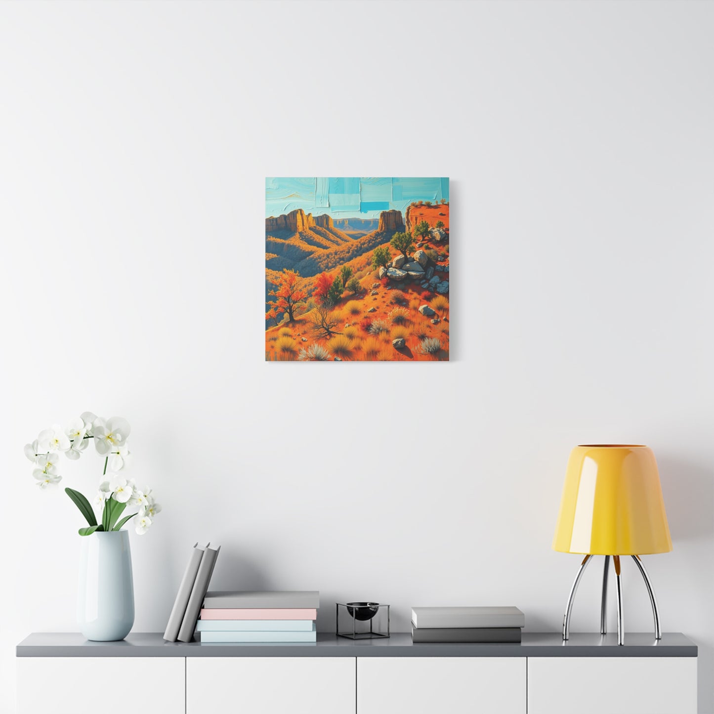 Canvas Print -Abstract 3 Southwest Landscape Wall Art