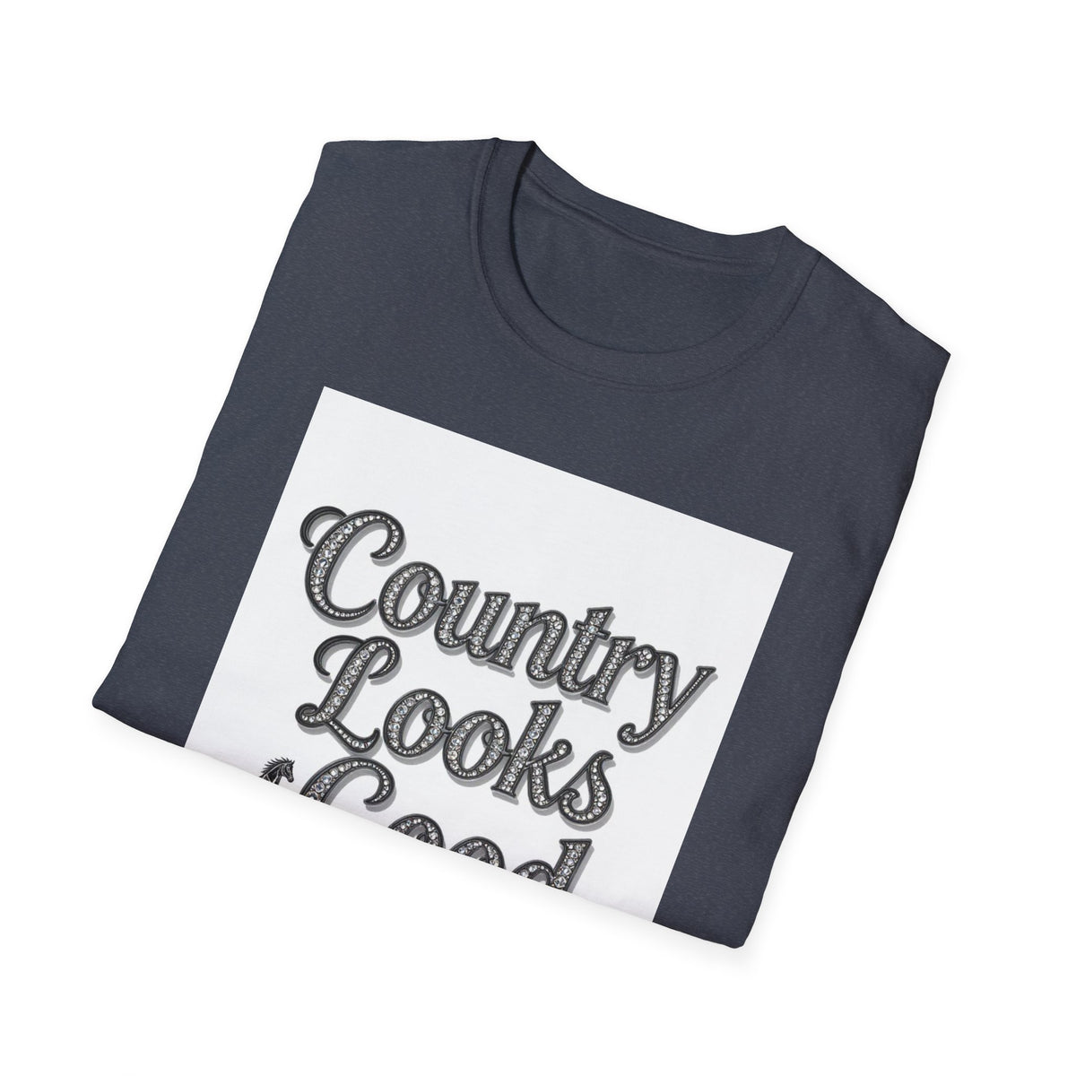 Country Looks Good On Me Western Boho, Unisex T-Shirt,