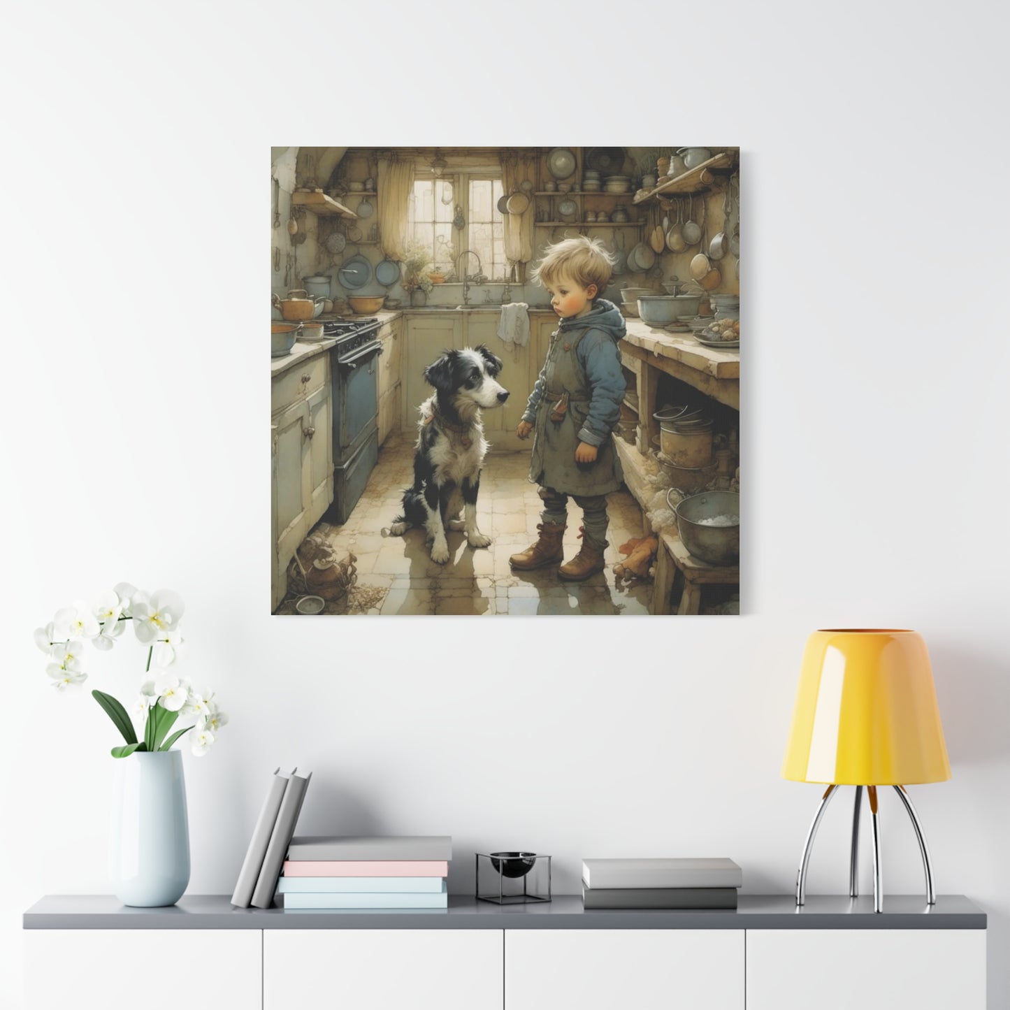 A Boy and His Dog Art