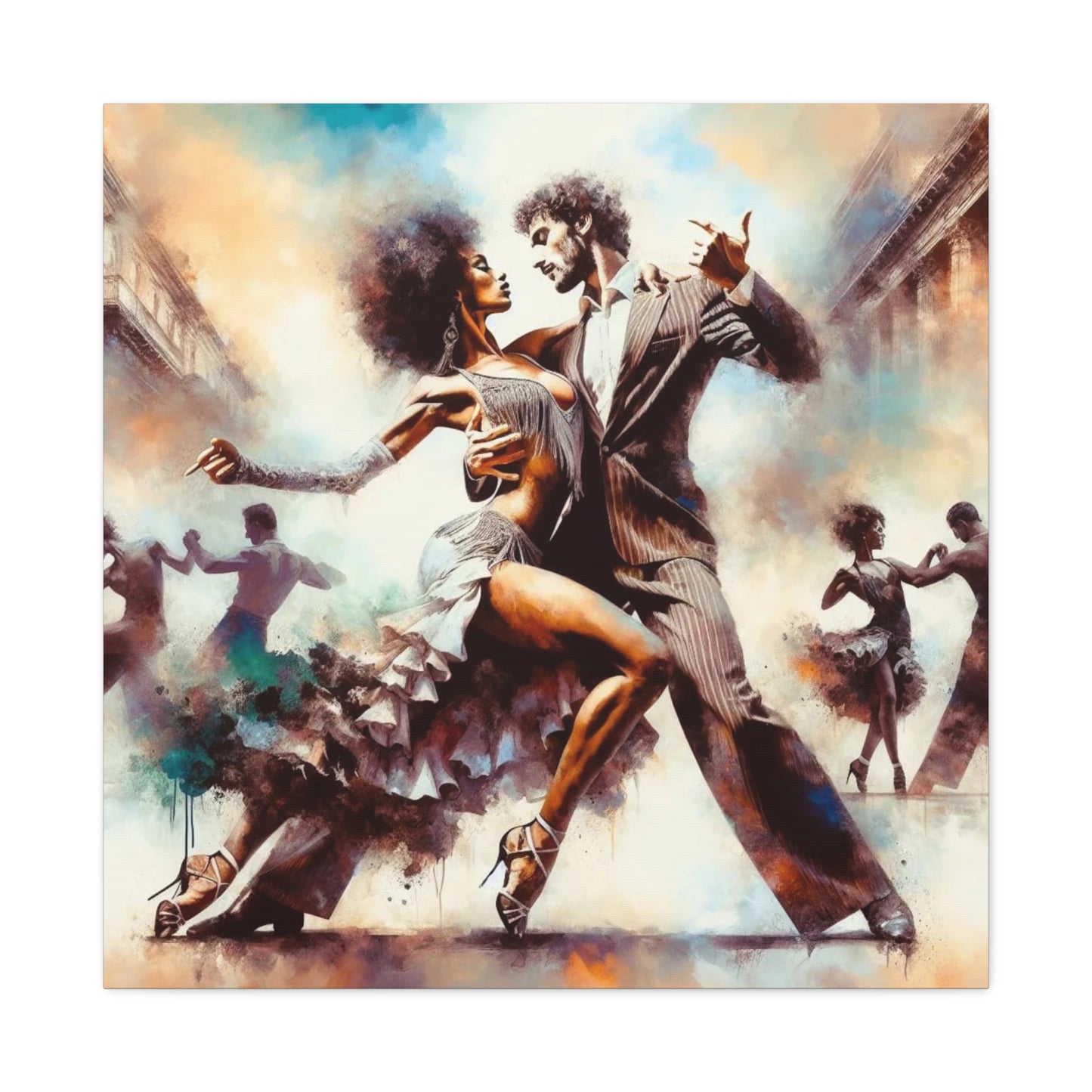 Dancers Canvas Art