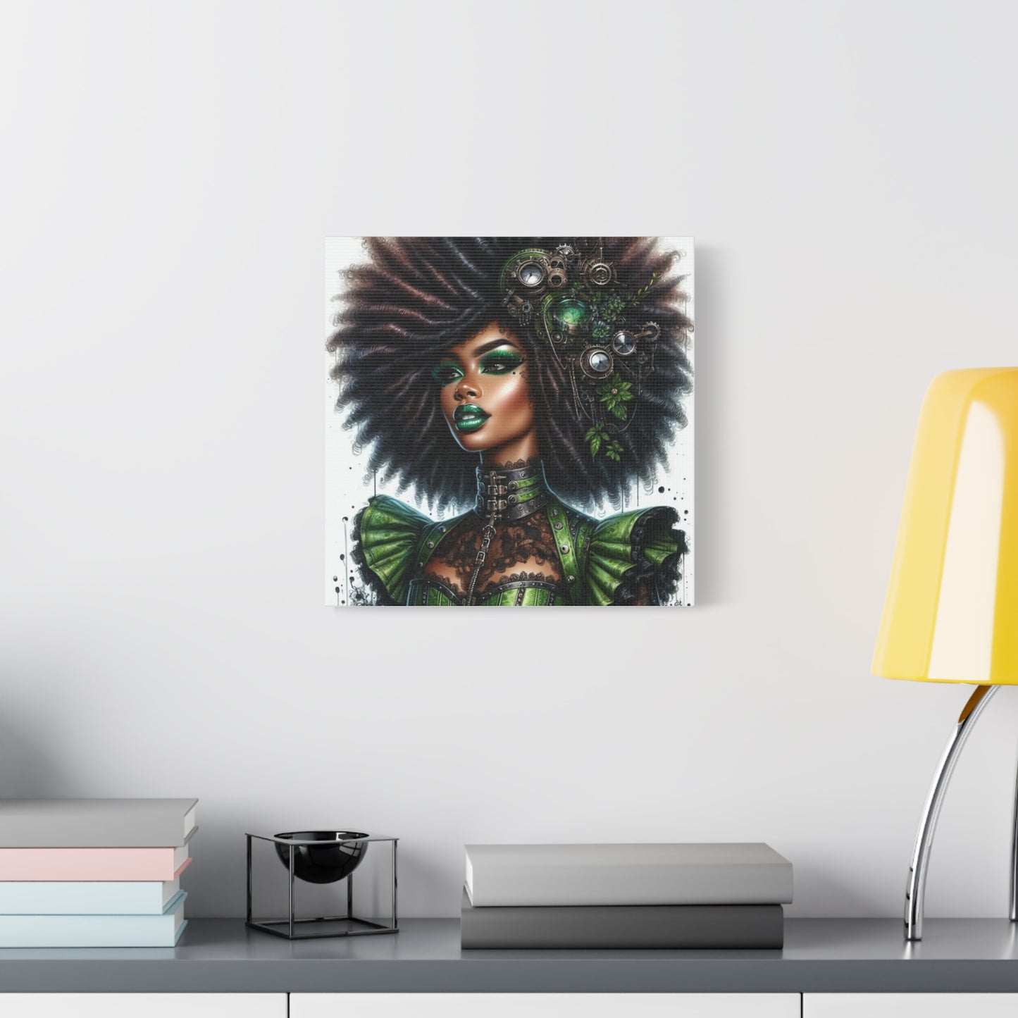 Beautiful Black Woman Canvas Art