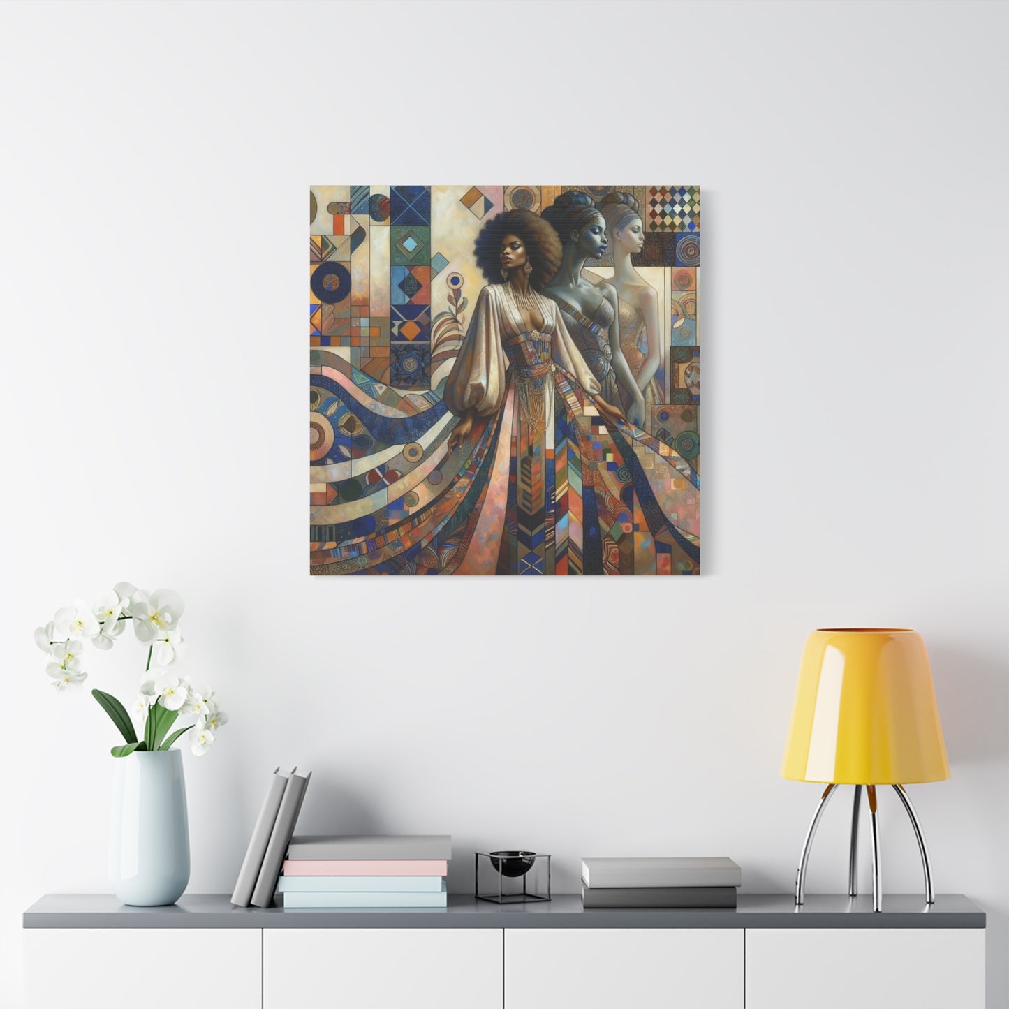 Beautiful Black Woman Canvas Art