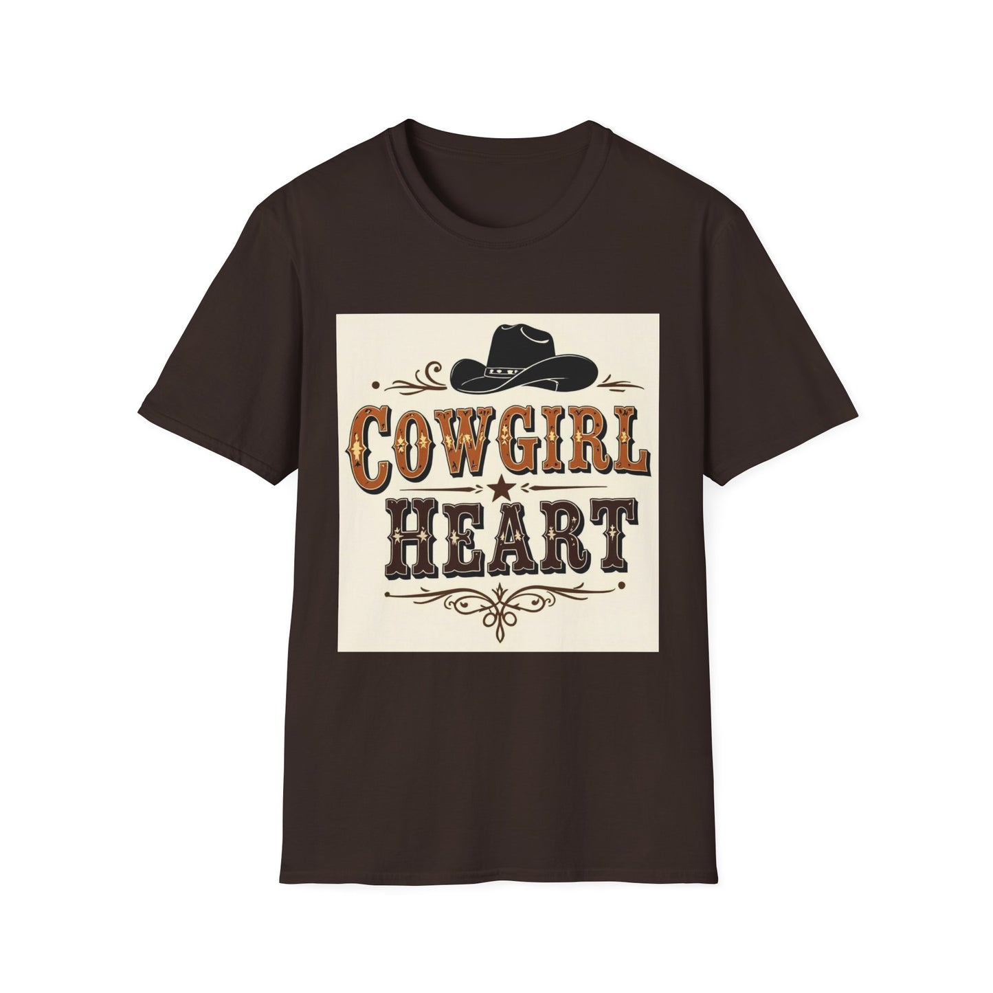 Cowgirl Heart Western Boho, Unisex T-Shirt,