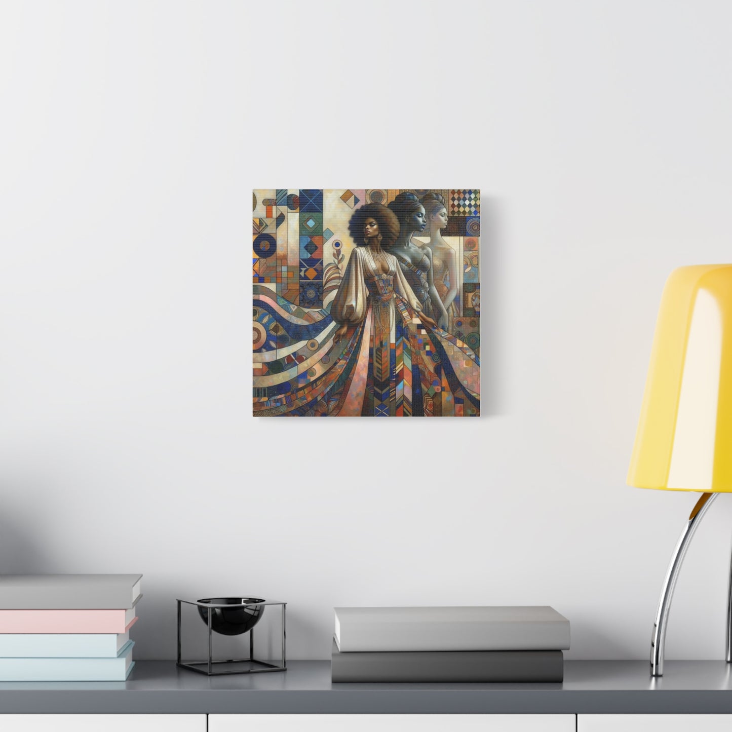 Beautiful Black Woman Canvas Art