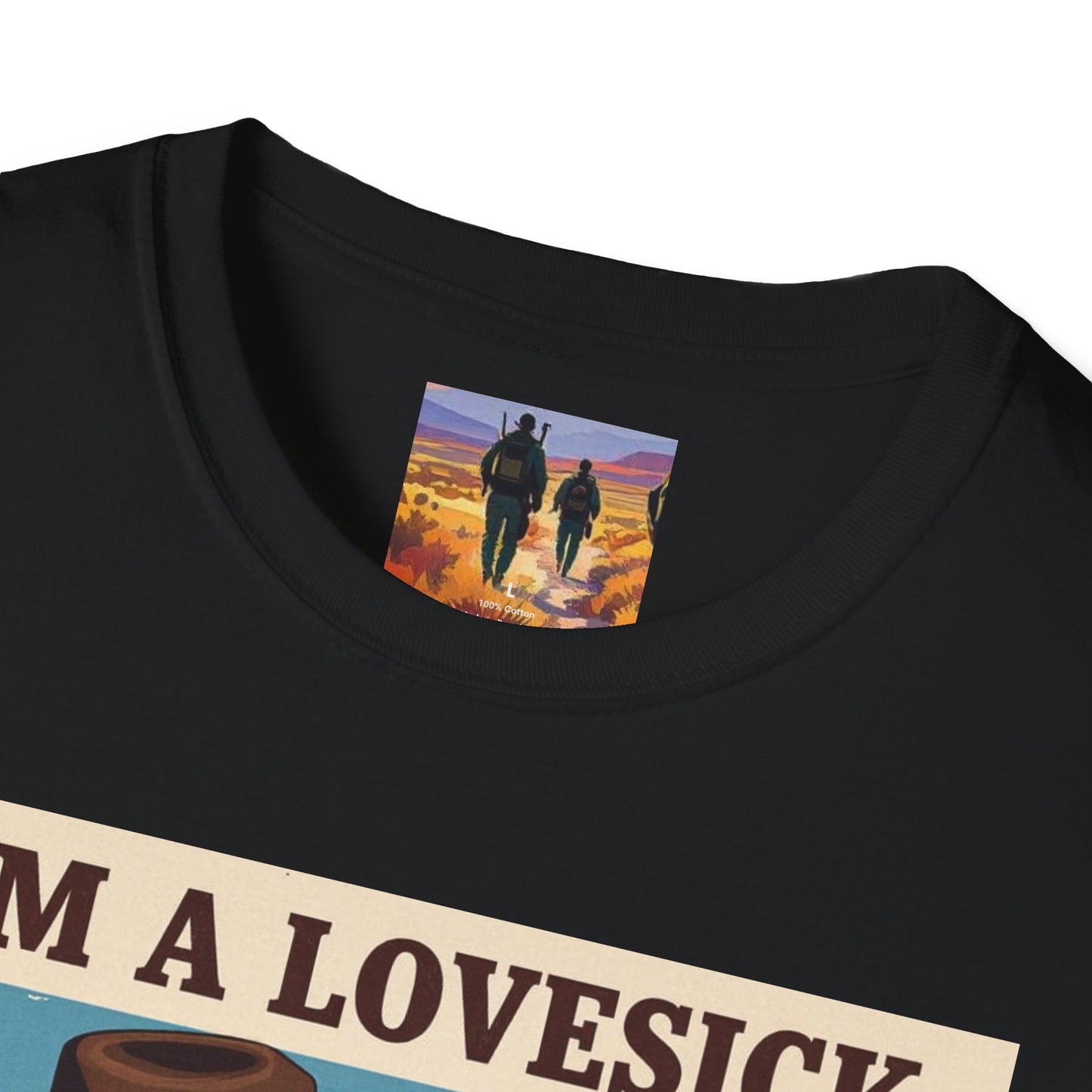 I'm a Lovesick Cowboy Western Boho, Unisex T-Shirt,