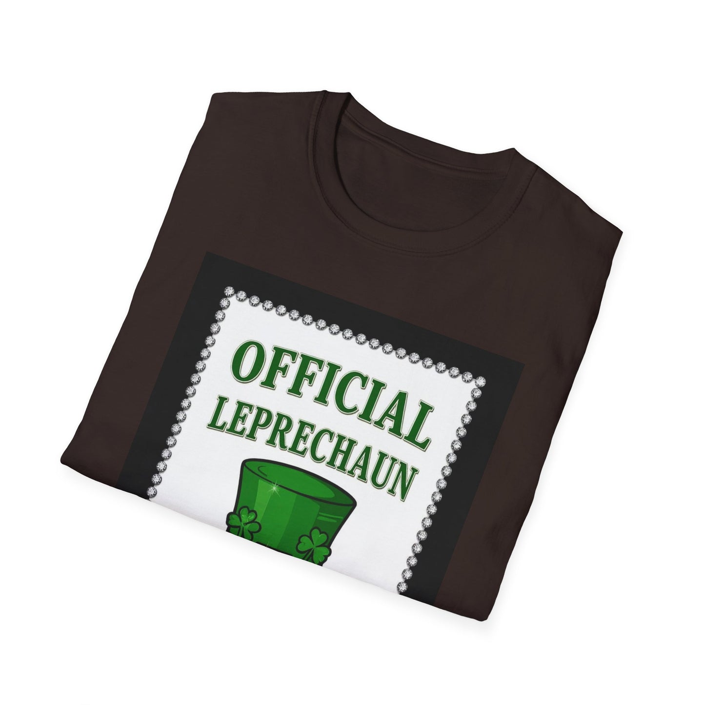 Official Leprechaun Wrangler... Saint Patty's Day Funny T-Shirt — St. Patrick's Day Humor Tee