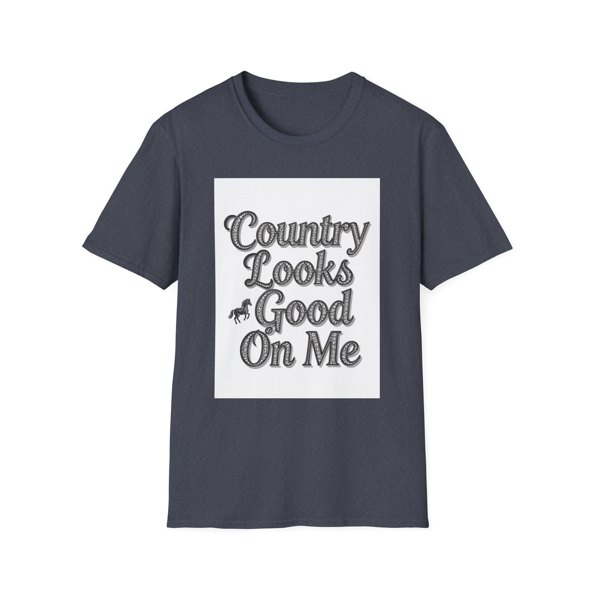 Country Looks Good On Me Western Boho, Unisex T-Shirt,