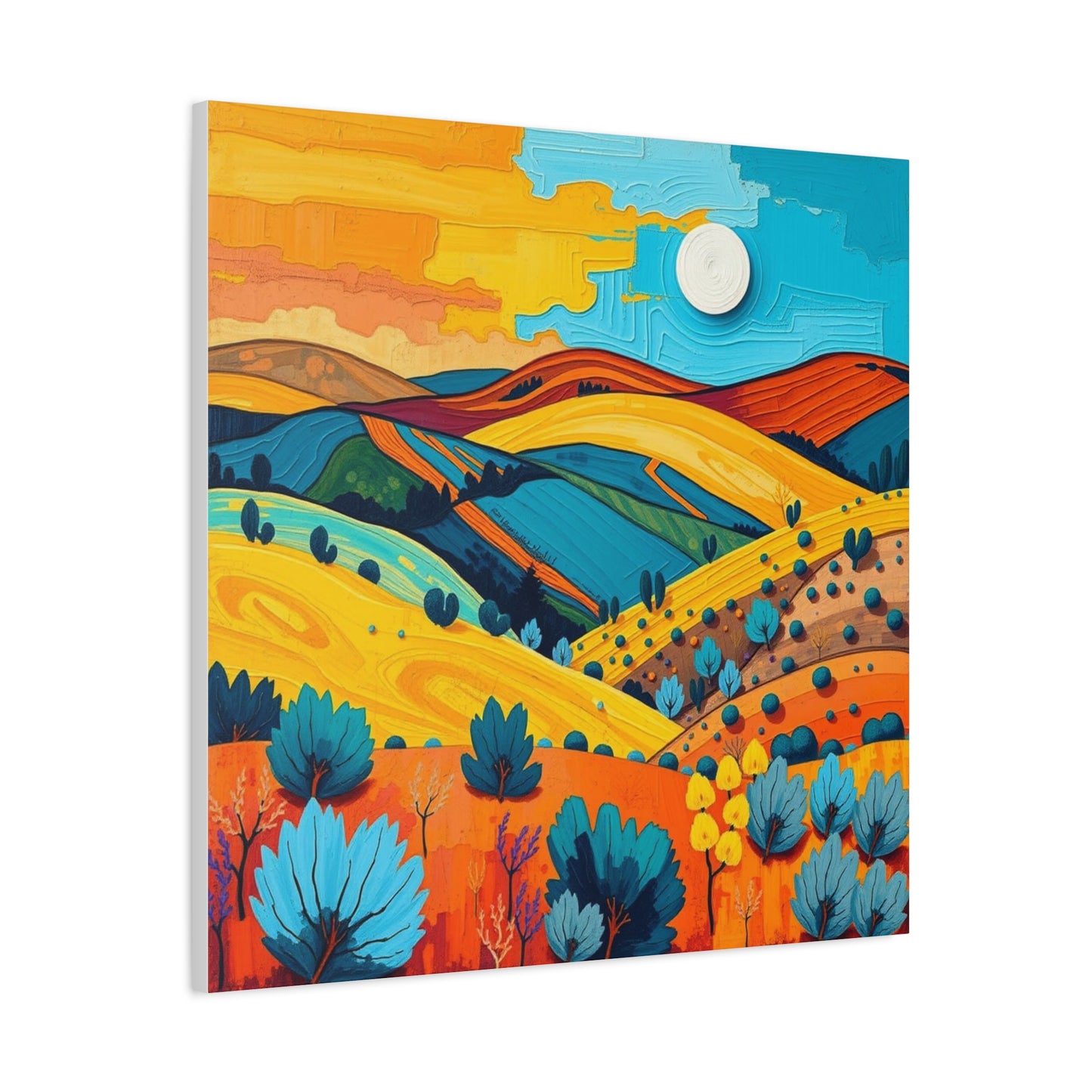 Canvas Print -Abstract 1 Southwest Landscape Wall Art