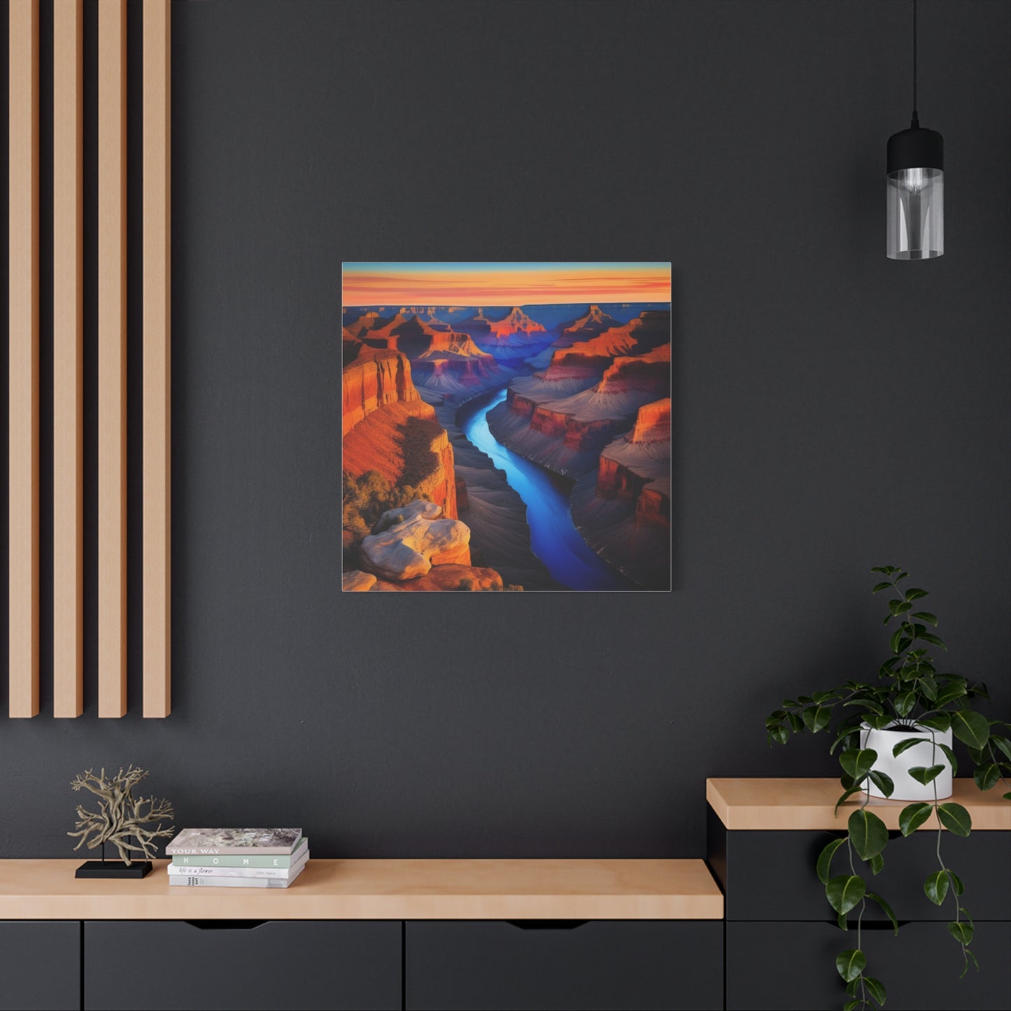 Canvas Print - Grand Canyon Abstract Art 5