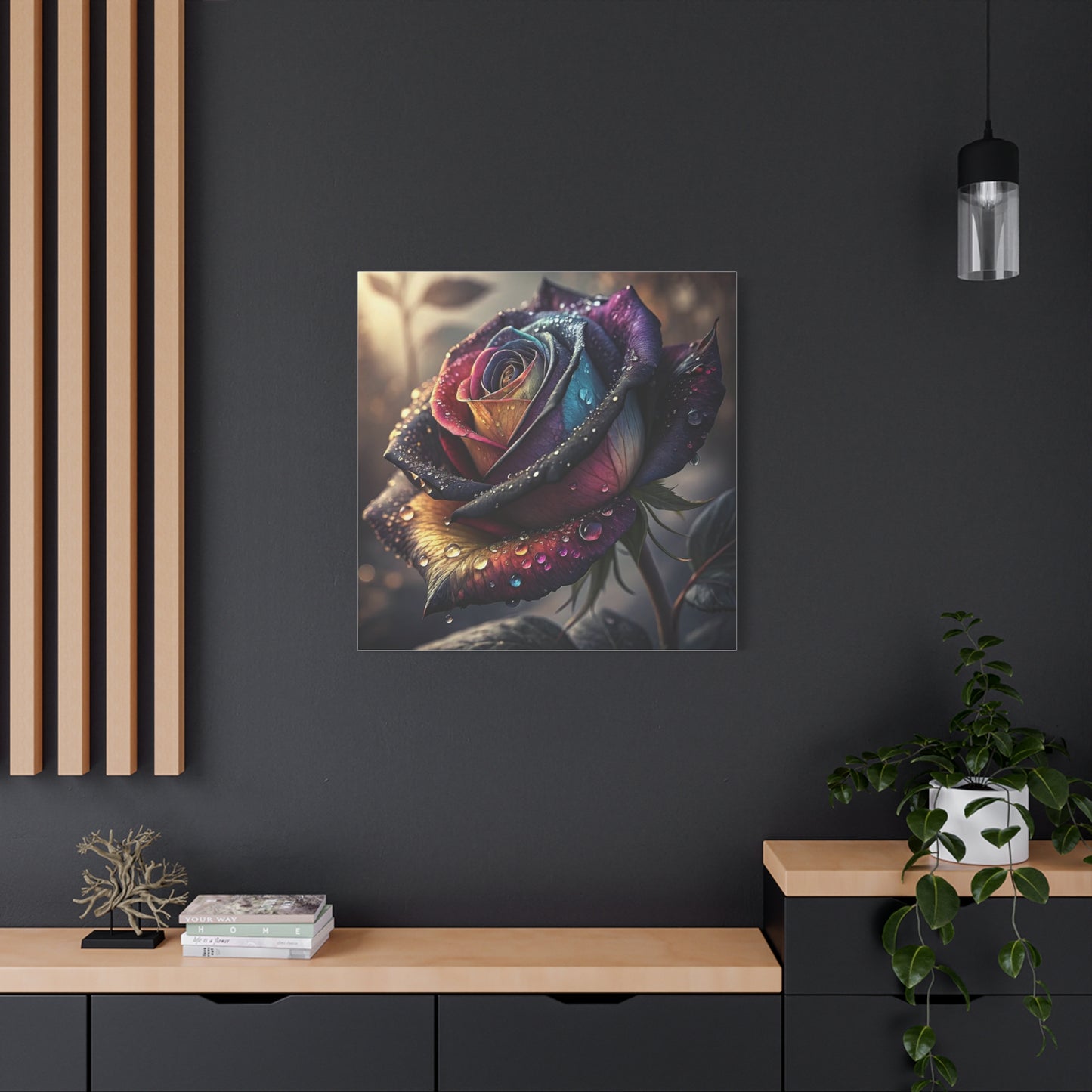 Canvas Print - The Perfect Rose Wall Art