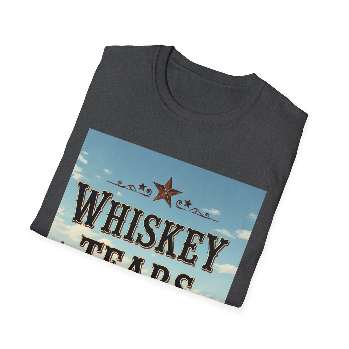 Whiskey Tears Western Boho, Unisex T-Shirt,