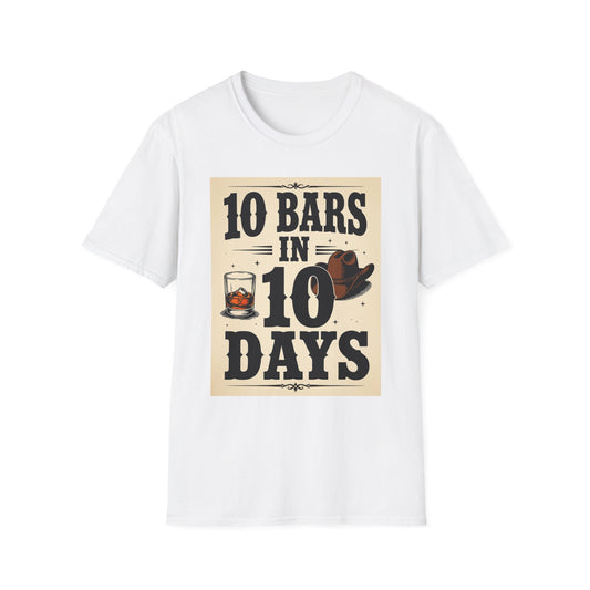 10 bars In 10 Days Western Boho, Unisex T-Shirt,