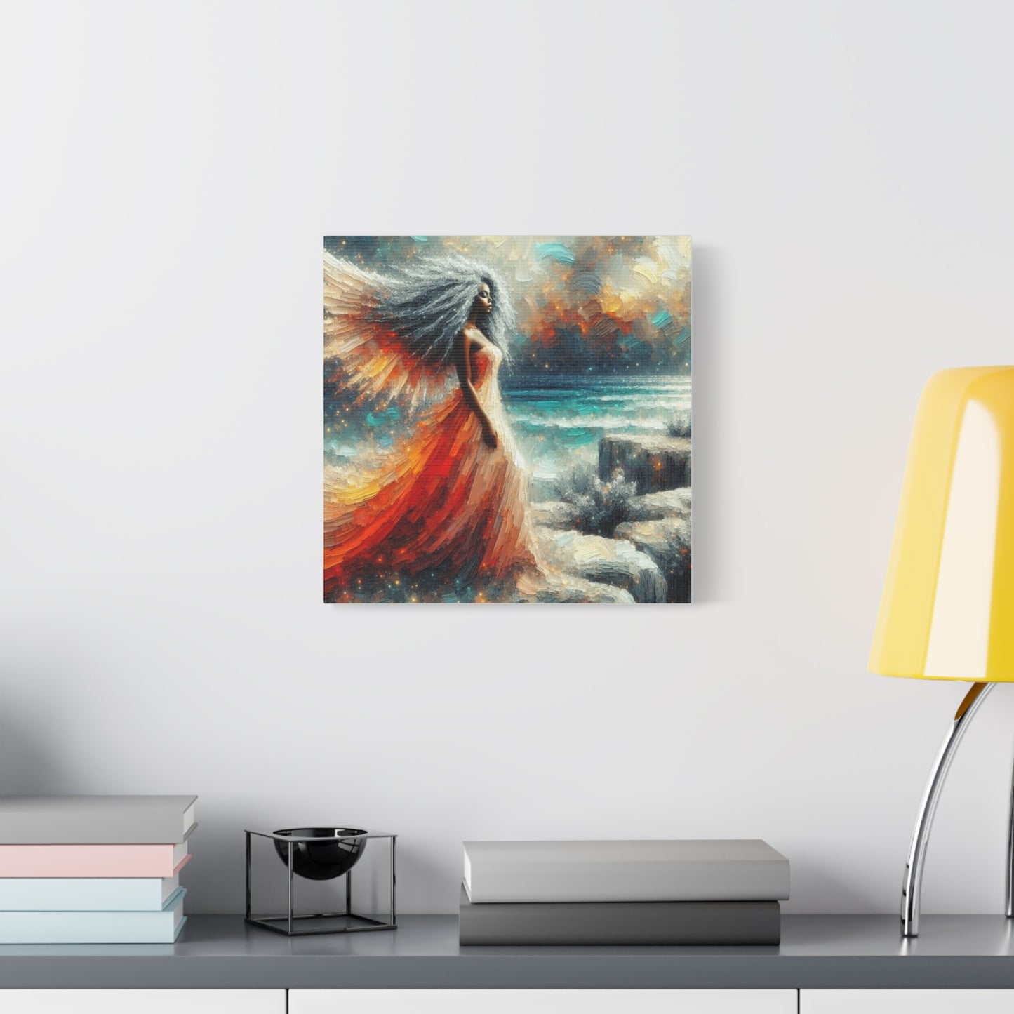 Beautiful Black Woman Canvas Art