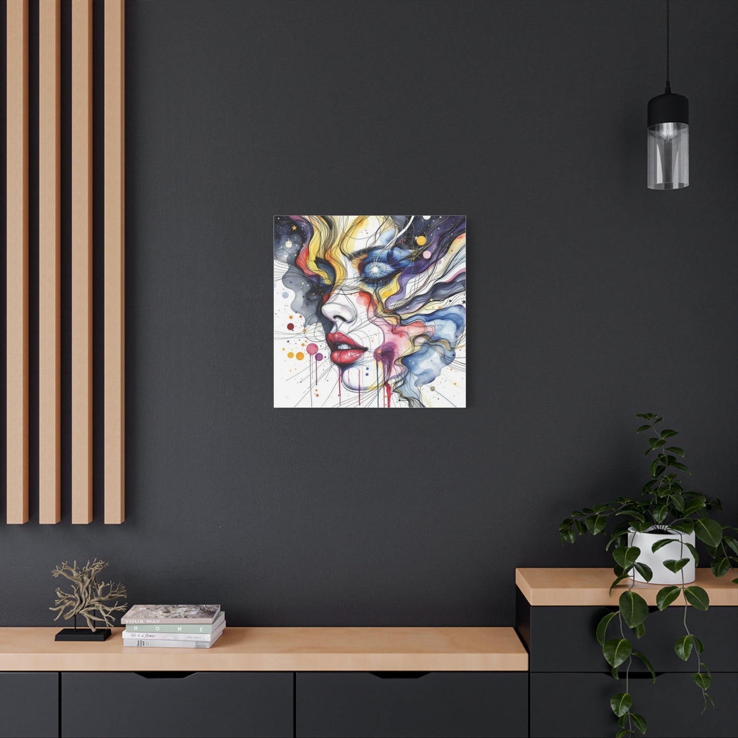Abstract Lady Art