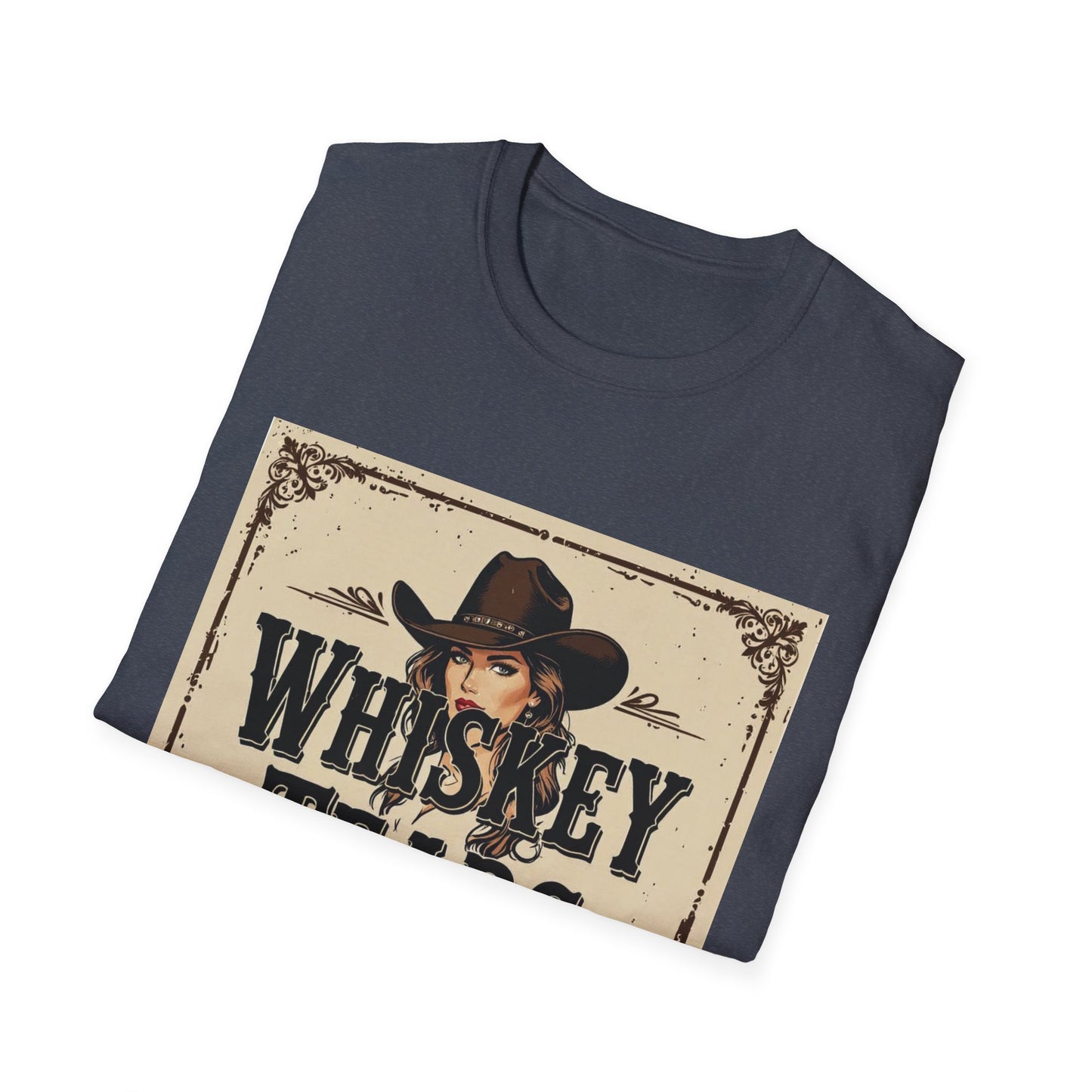 Whiskey Tears Western Boho, Unisex T-Shirt,
