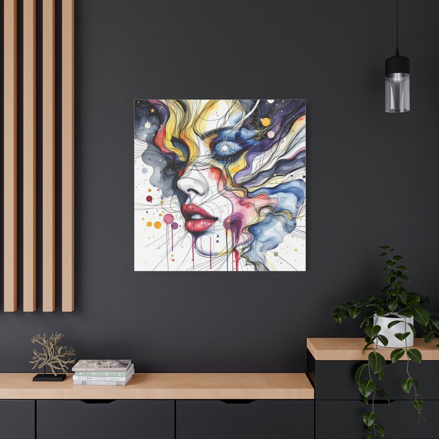 Abstract Lady Art