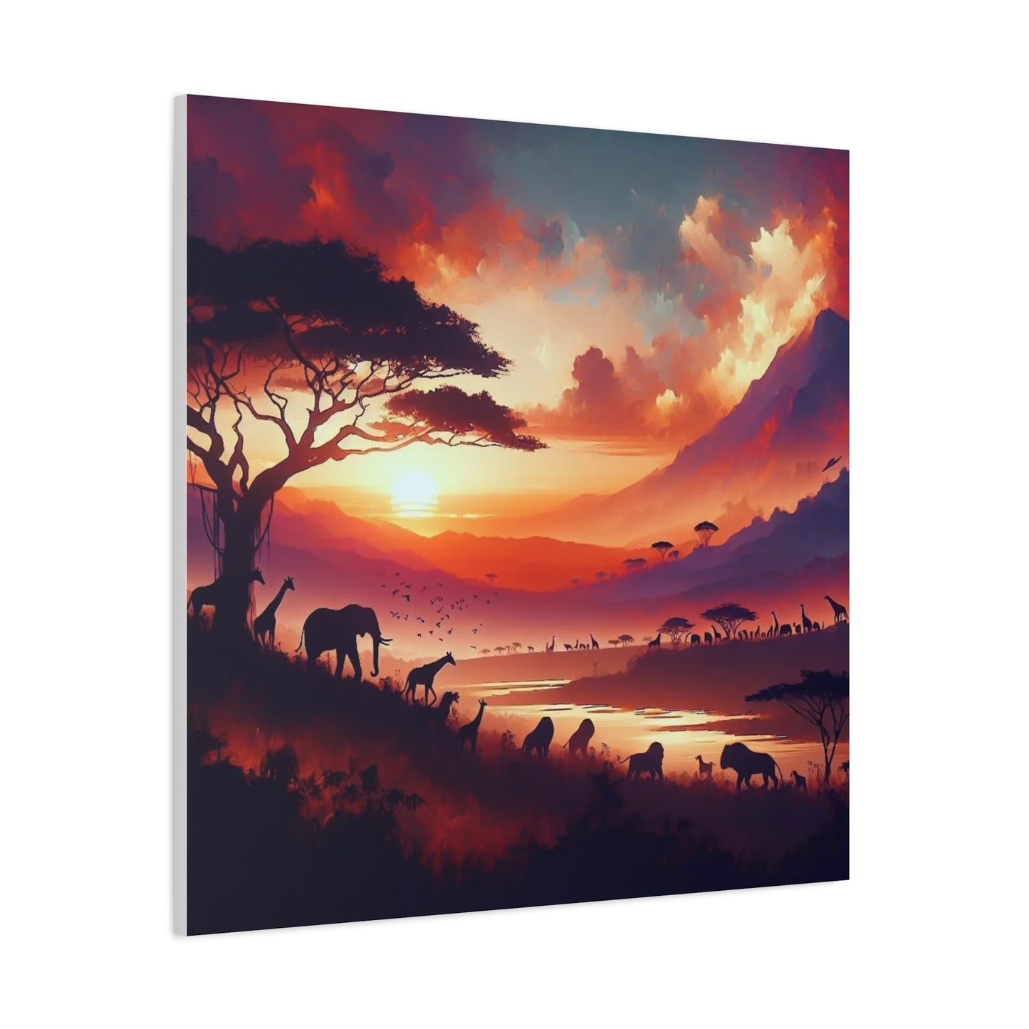 African Wilderness Canvas Art