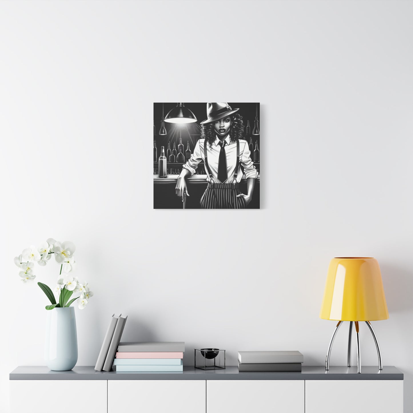 Beautiful Black Woman Canvas Art
