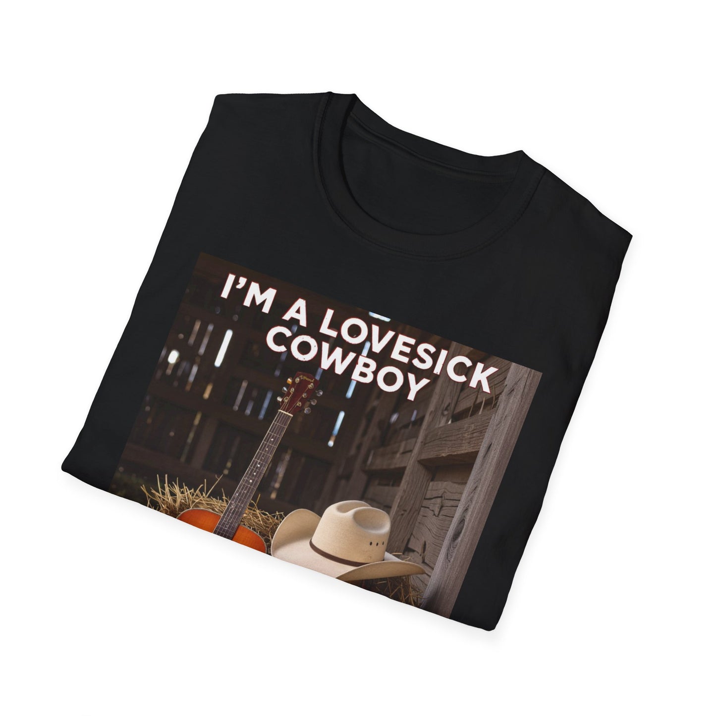 I'm a Lovesick Cowboy Western Boho, Unisex T-Shirt,